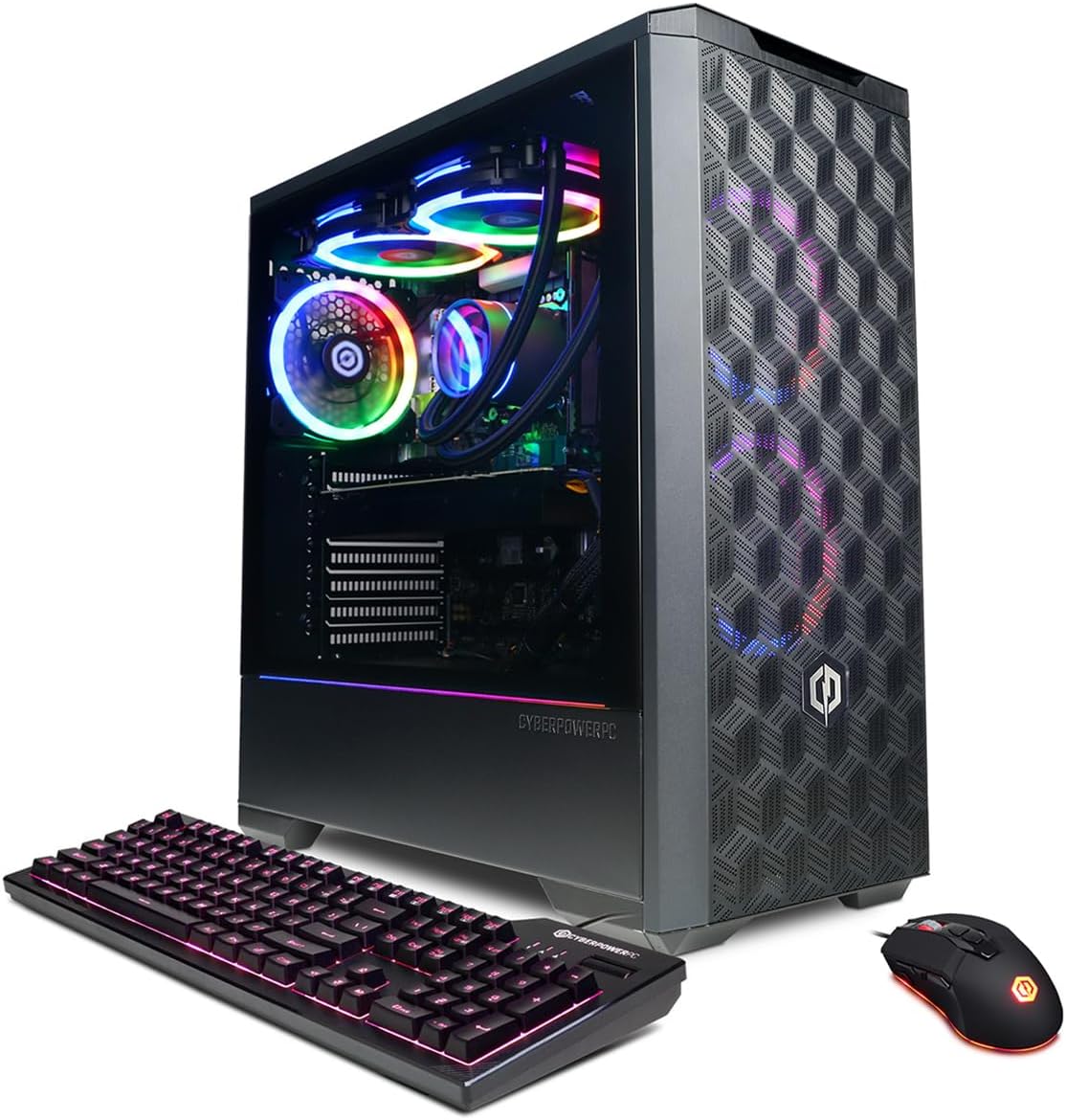 CyberpowerPC Gamer Supreme Liquid Cooled Gaming Desktop Computer, Intel Core i7-14700KF 3.4GHz, 16GB RAM, 2TB SSD, NVIDIA GeForce RTX 4060 Ti 8GB, Windows 11 Home