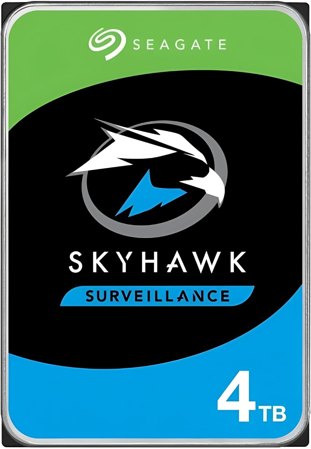 Seagate Skyhawk ST4000VX013 4 TB Hard Drive – 3.5″ Internal – SATA (SATA/600) – Network Video Recorder, Video Surveillance System Device Supported