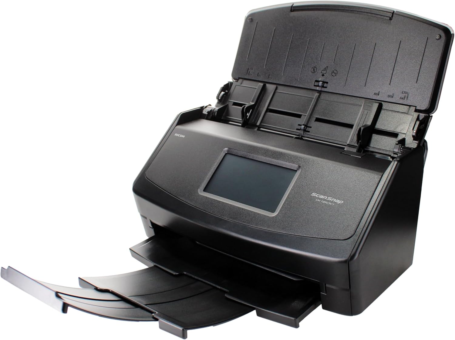 Fujitsu ScanSnap iX1600 ADF Scanner – 600 dpi Optical (Black)