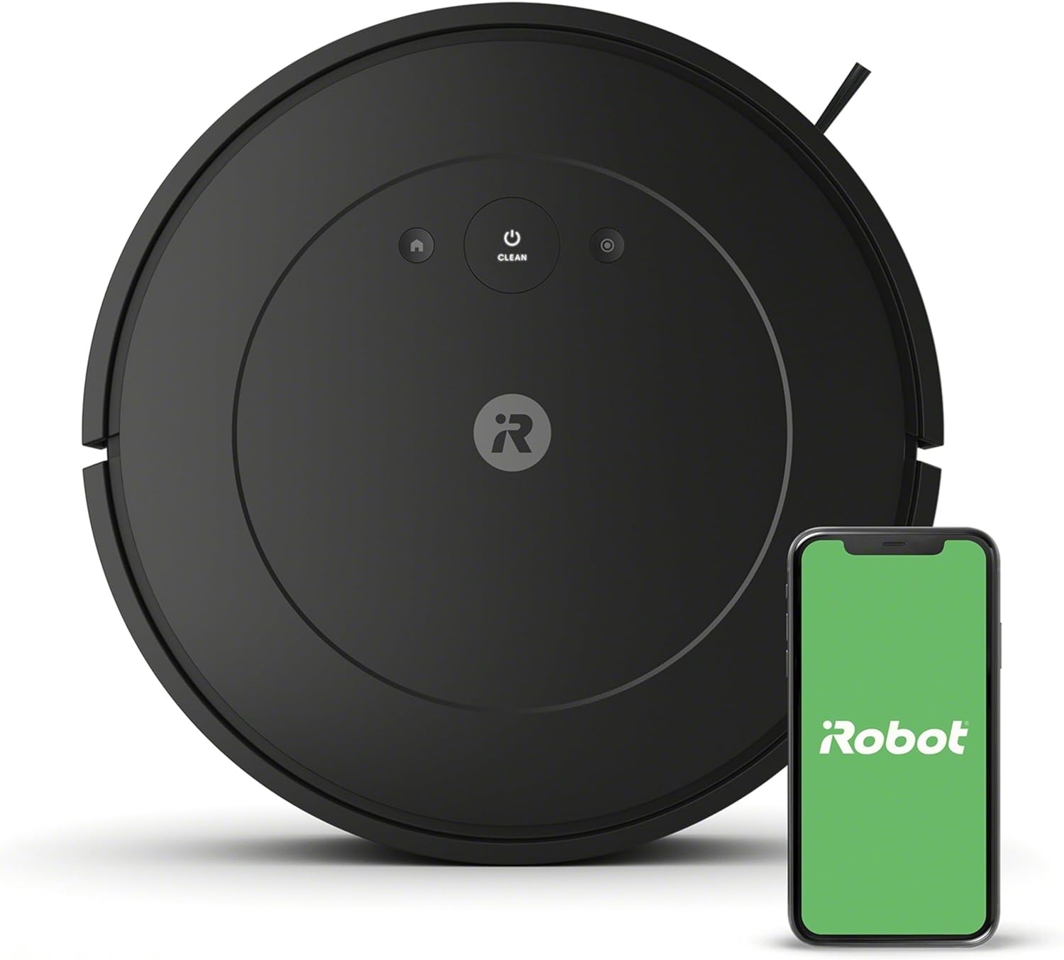 iRobot Roomba Vac Robot Vacuum (Q0120) – Easy to use, Power-Lifting Suction, Multi-Surface Cleaning, Smart Navigation Cleans in Neat Rows, Self-Charging, Alexa