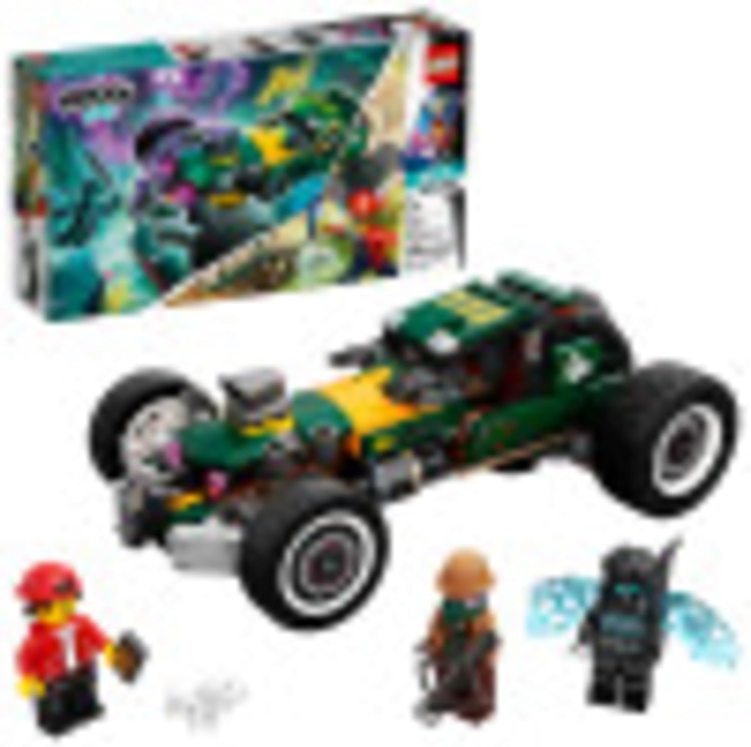 LEGO Hidden Side Supernatural Race Car 70434, Popular Augmented Reality (AR) Ghost Toy, App-Driven Ghost-Hunting Kit, Includes Jack, Vaughn and Shadow-Walker Minifigures (244 Pieces)