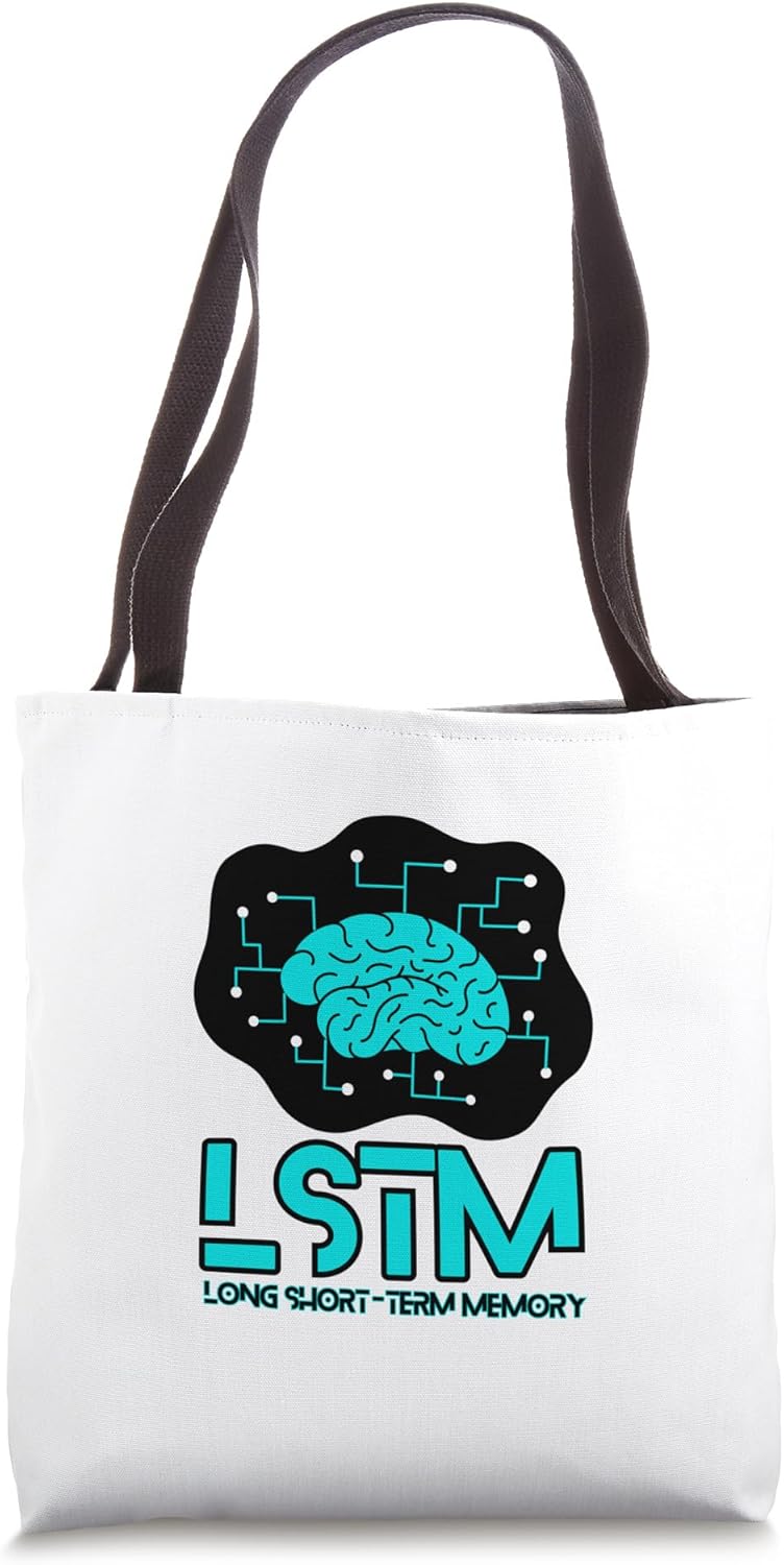 LSTM Neural Network Deep Learning Artificial intelligence RNN Tote Bag