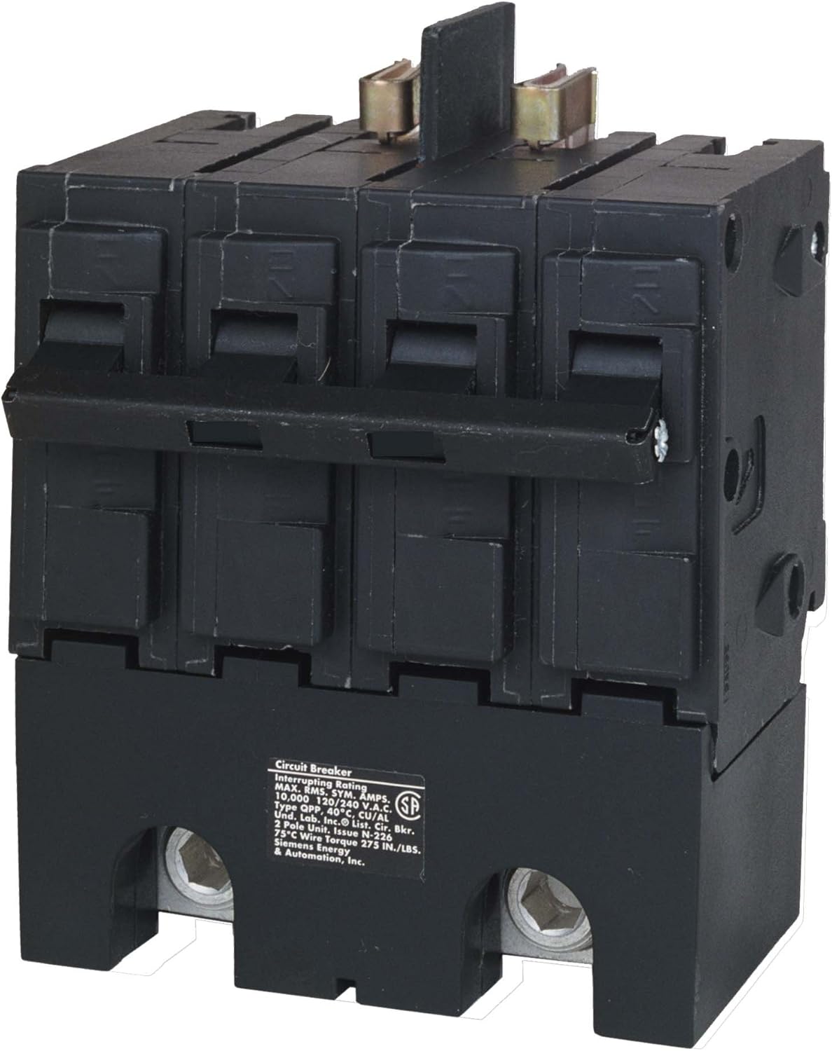 Siemens Q2125BHH 125A 4 Pole 120/240-Volt 65K type HQPP Circuit Breaker