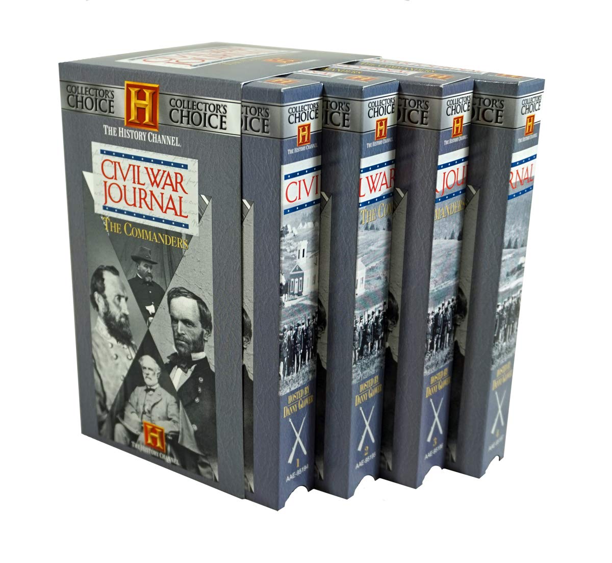 Civil War Journal-The Commanders Boxed 4pk [VHS]