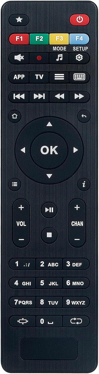 Replace Remote Control Compatible with MAG 250 MAG 254 MAG 256 MAG 257 MAG 322 MAG256w1 MAG250 MAG254 MAG256 MAG257 MAG322 MAG322W1 MAG350 MAG424 MAG420 MAG420W1 MAG255 MAG242W3 IPTV Set Top Box