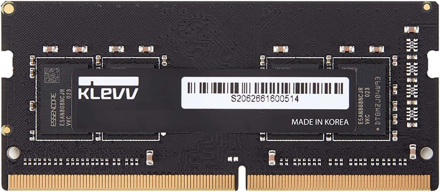 KLEVV DDR4 32GB (1x32GB) 3200MHz CL22 1.2V SODIMM Laptop Ram Memory SK Hynix Chip (KD4BGSA80-32N220A)