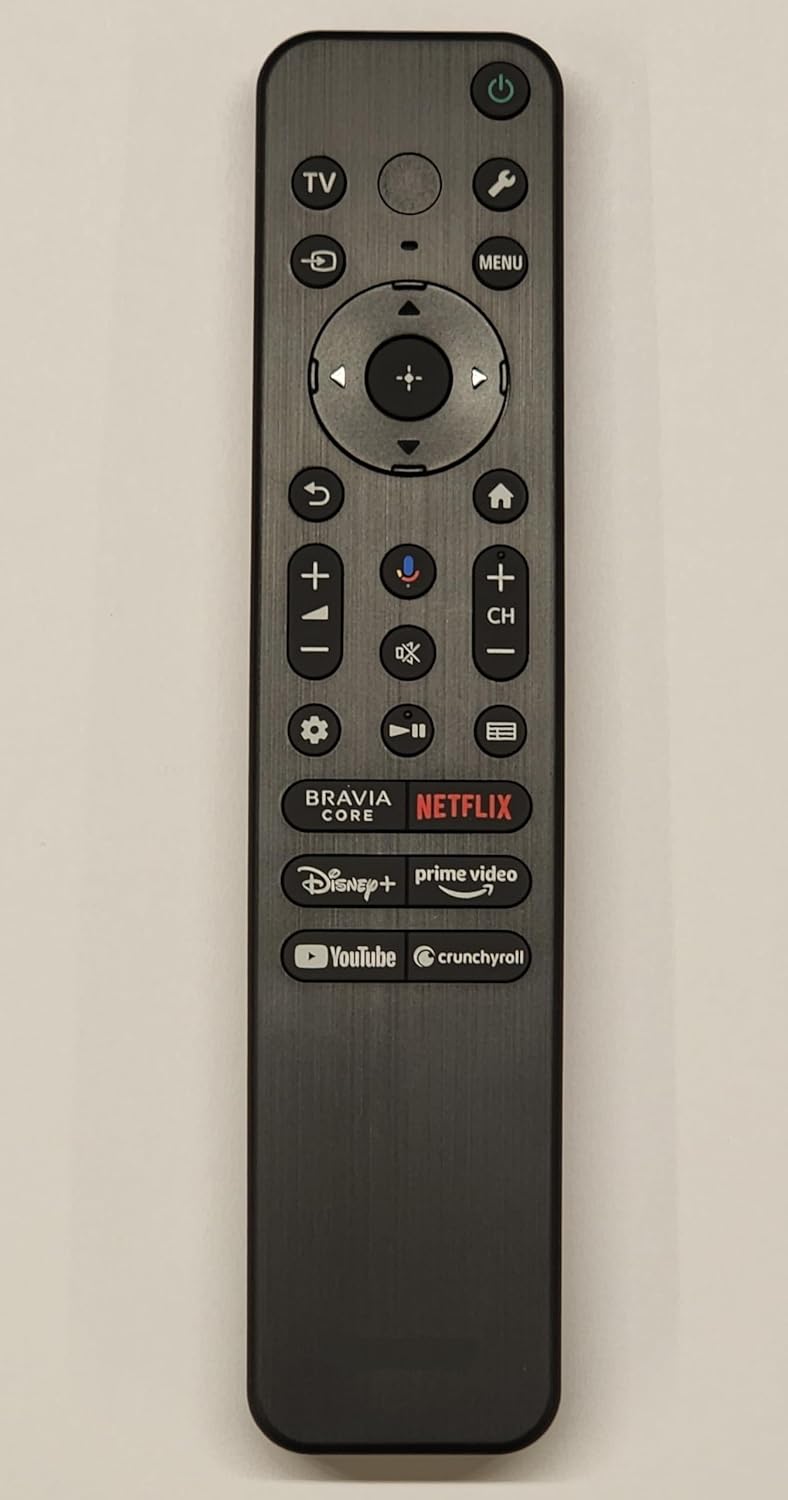 Original RMF-TX810U TV Remote Control compatibile with Sony 2023 TVs, Includes Voice