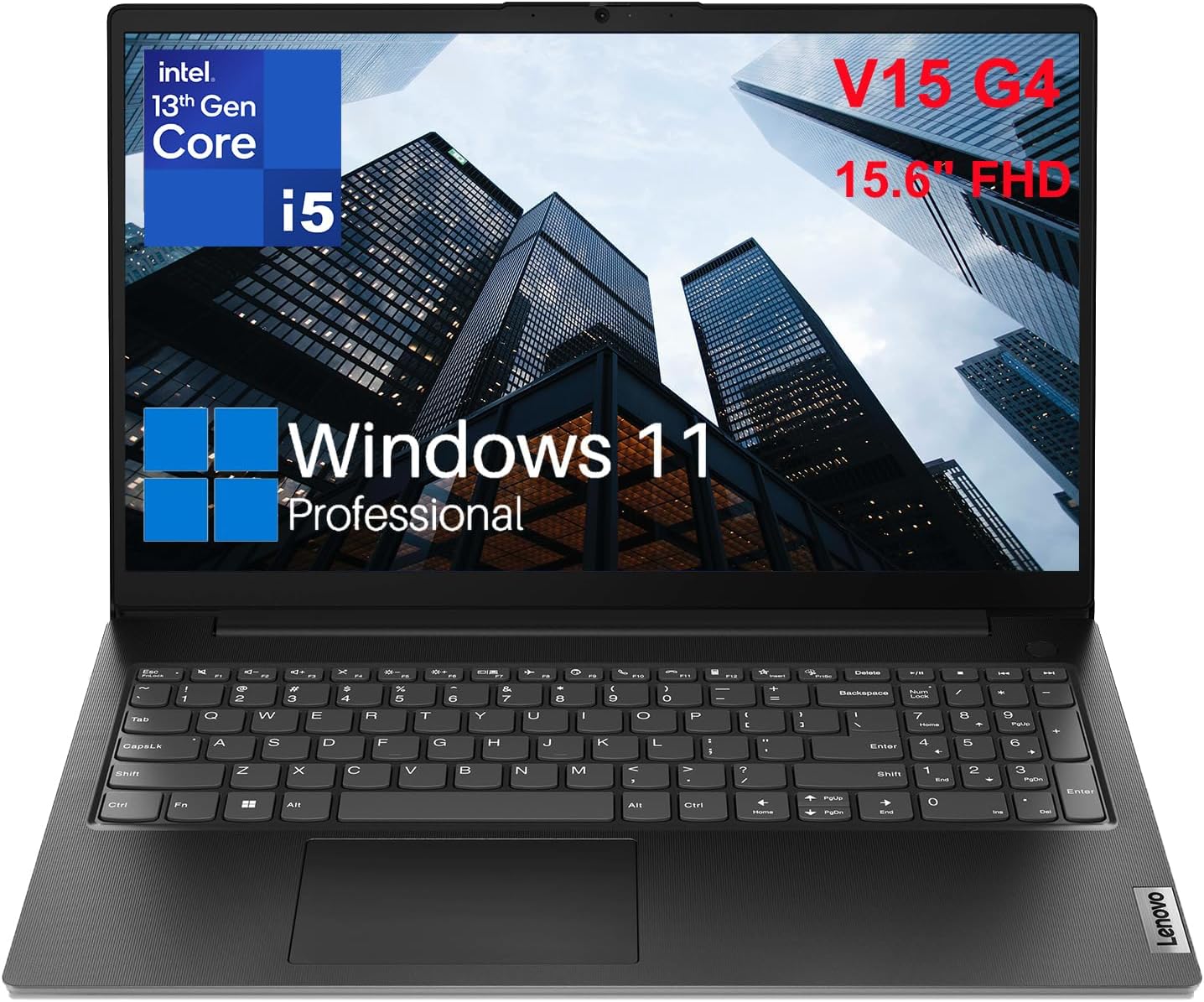 Lenovo V15 G4 15.6″ FHD Business Laptop Computer, 13th Gen Intel Octa-Core i5-13420H up to 4.6GHz (Beat i7-1355U), 40GB DDR4 RAM, 1TB PCIe SSD, WiFi, Bluetooth 5.2, RJ-45, Windows 11 Pro, Befectoy