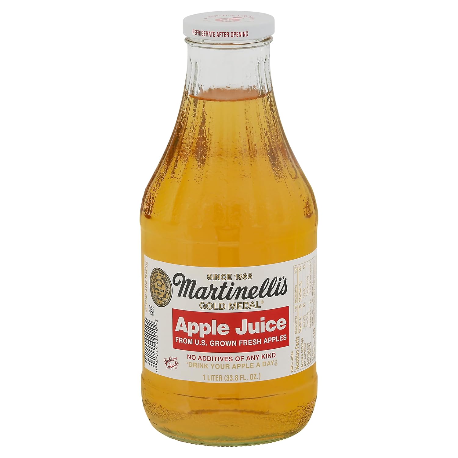 MARTINELLIS Apple Juice, 33.8 FZ