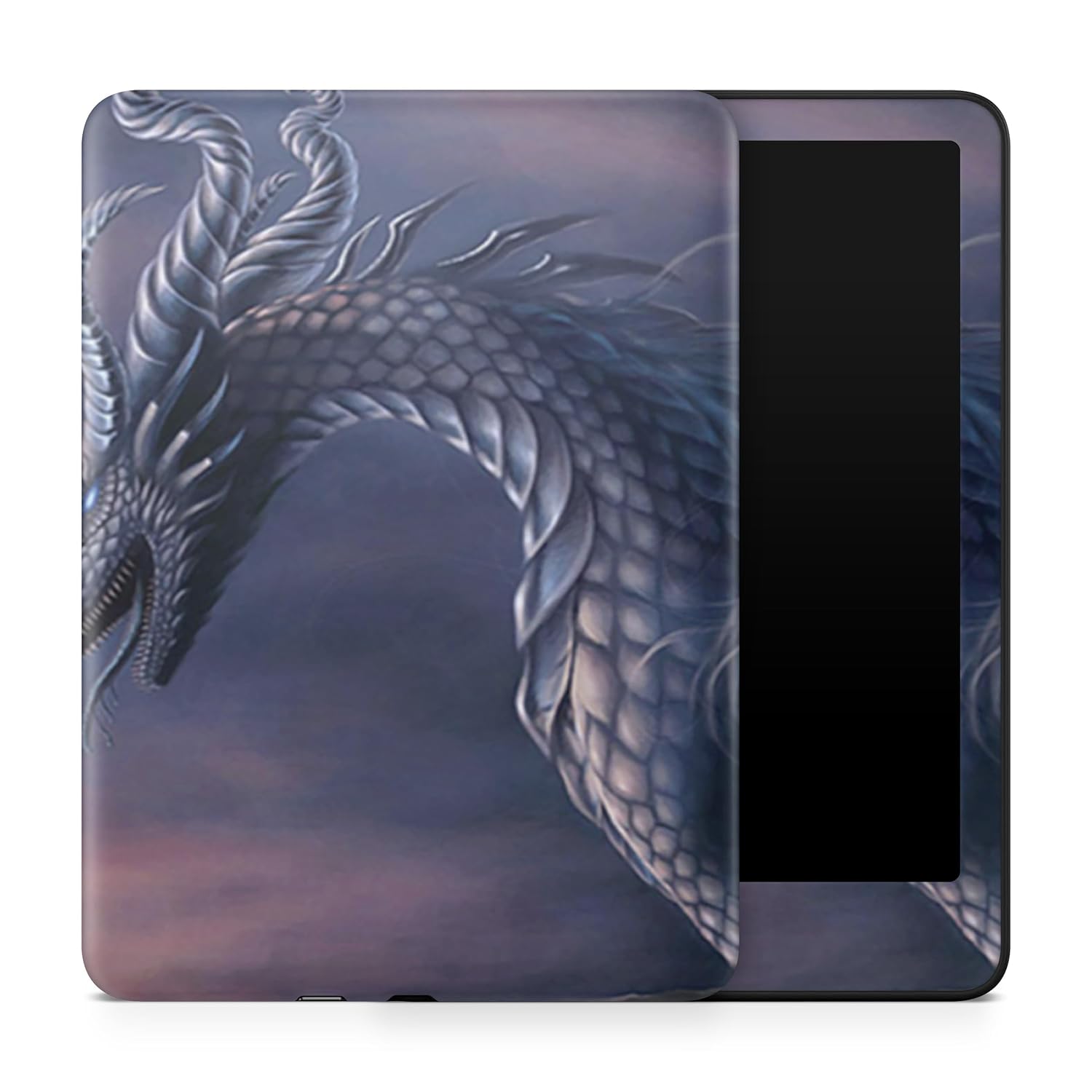 Tablet Skin Compatible with Amazon Kindle Paperwhite 12th (2024) – Dragon Fantasy – Premium 3M Vinyl Protective Wrap Decal Cover – Easy to Apply | Crafted in The USA by MightySkins