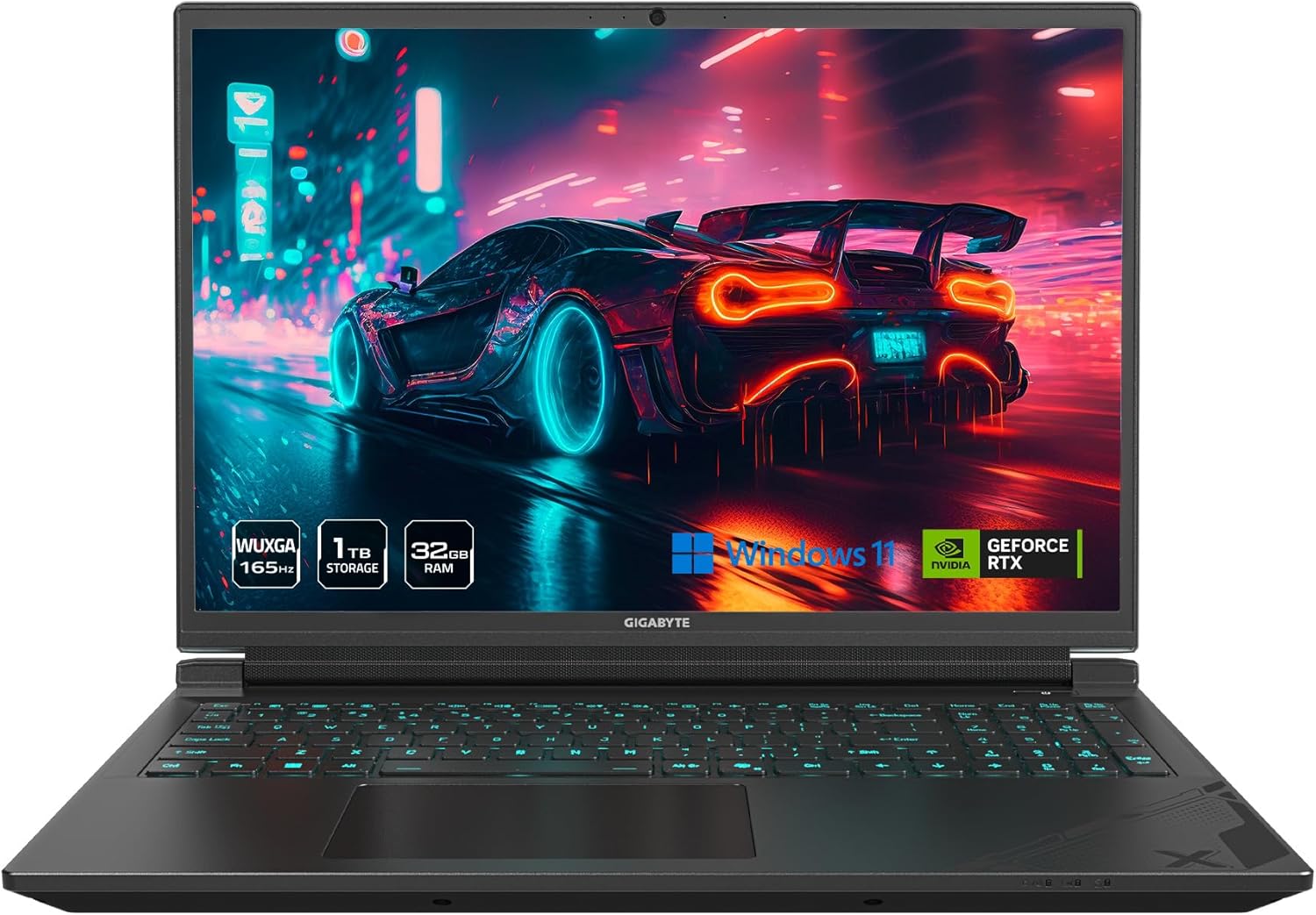 GIGABYTE – G6X (2024) Gaming Laptop – 165Hz 1920×1200 WUXGA – NVIDIA GeForce RTX 4060 – Intel i7-13650HX – 1TB SSD with 32GB DDR5 RAM – Windows 11 Home AD (G6X 9KG-43US864SH)