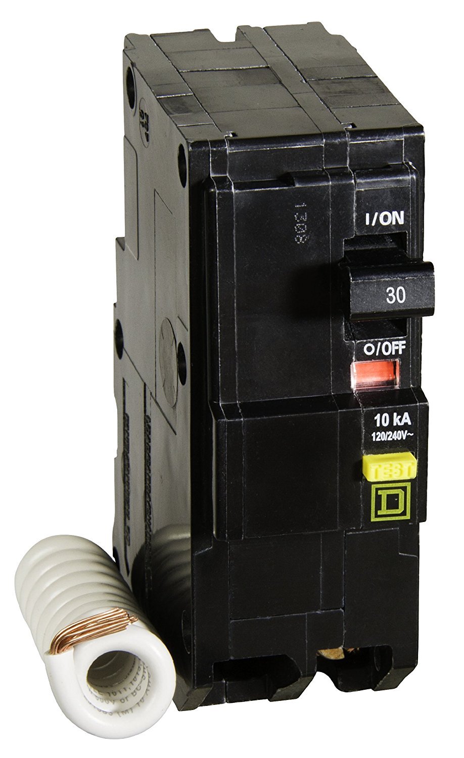 Square D by Schneider Electric Square D – QO230GFICP QO Circuit Breaker, 30-Amp, 120/240V, 2-Pole, GFCI, Plug-In Mount