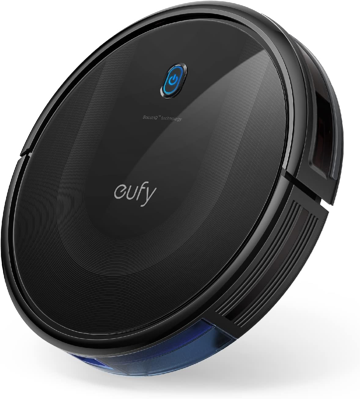 eufy Robot Vacuum 11S MAX, Super Thin, Powerful Suction, Quiet, Self-Charging Robotic Vacuum Cleaner, Cleans Hard Floors to Medium-Pile Carpets, Black