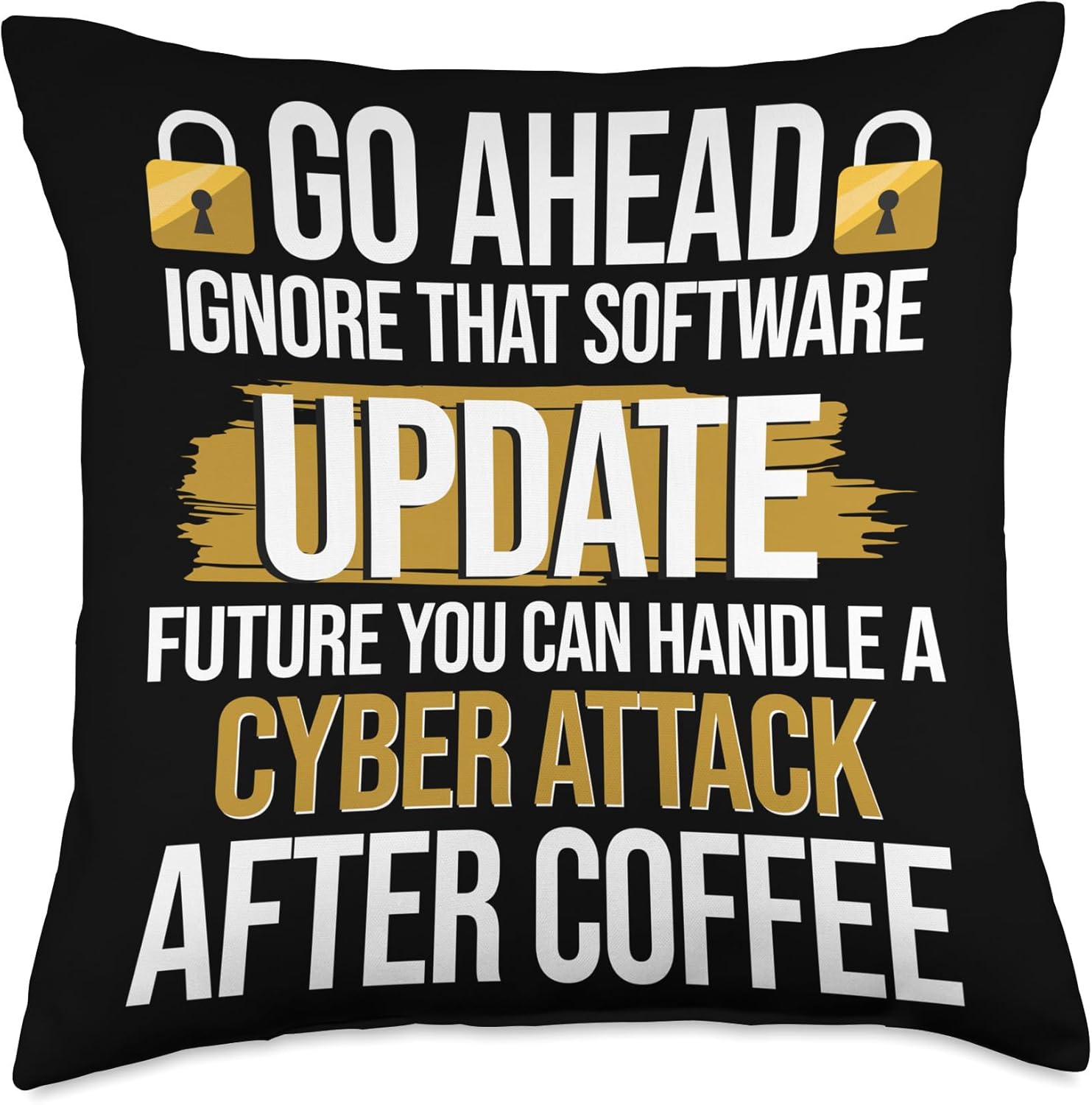 Cyber Security Expertise Hacking Cybercrime Tech Hacker Throw Pillow