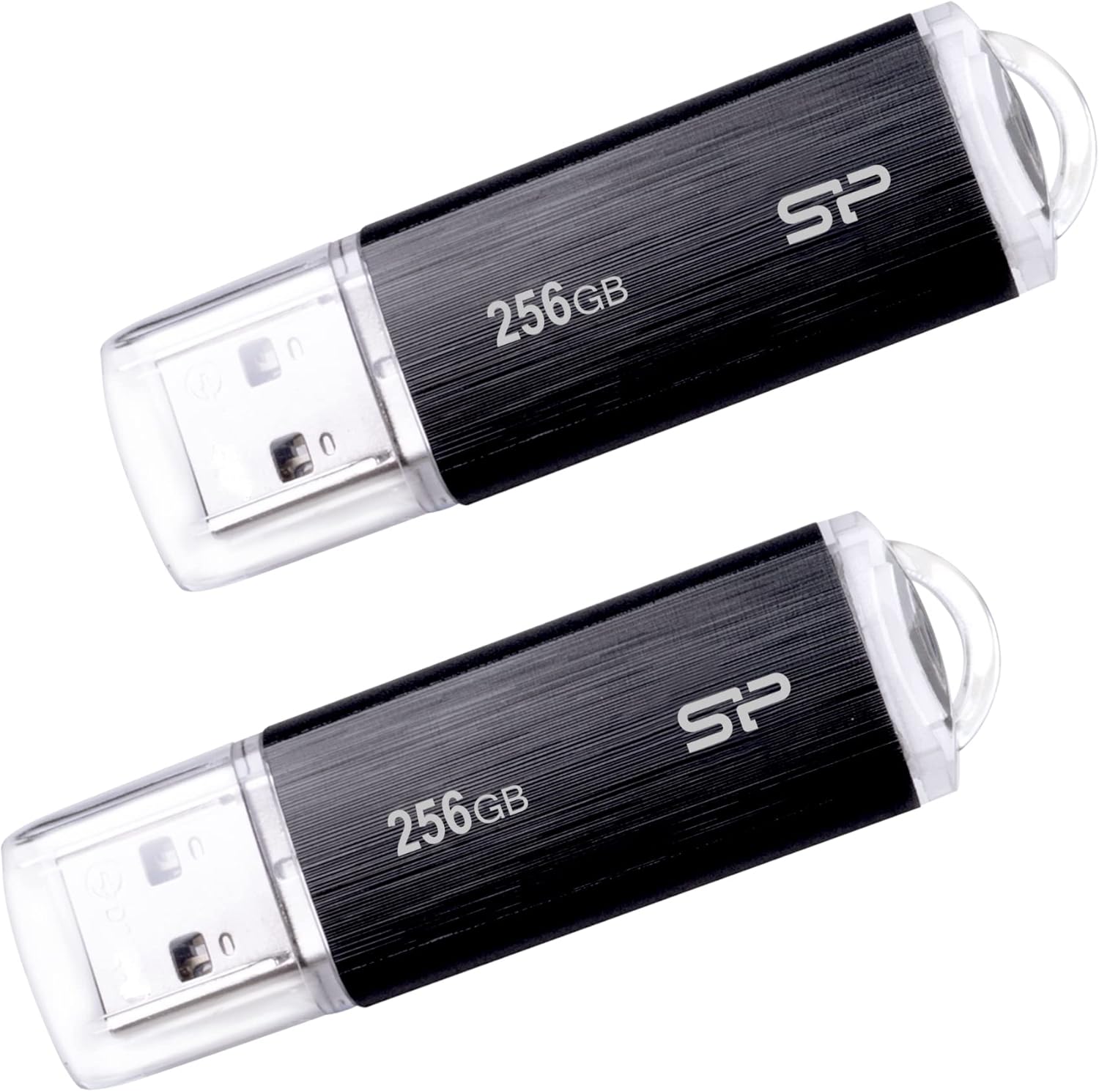 Silicon Power 2-Pack 256GB USB 3.0/3.2 Gen1 USB Flash Drive Blaze B02