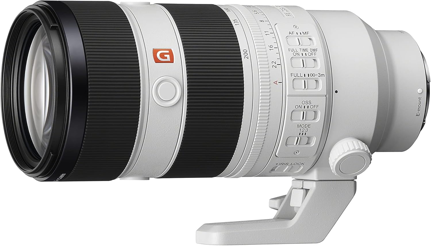 Sony FE 70-200mm F2.8 GM OSS II Full-Frame Constant-Aperture telephoto Zoom G Master Lens (SEL70200GM2) White