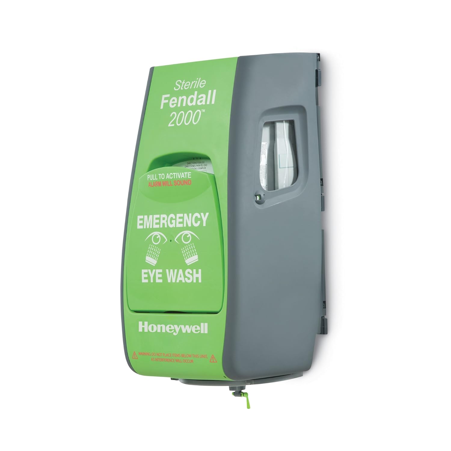 Honeywell Safety Fendall 2000 100% Sterile Primary Eye Wash Station, Green, Gray (32-002000-0000)