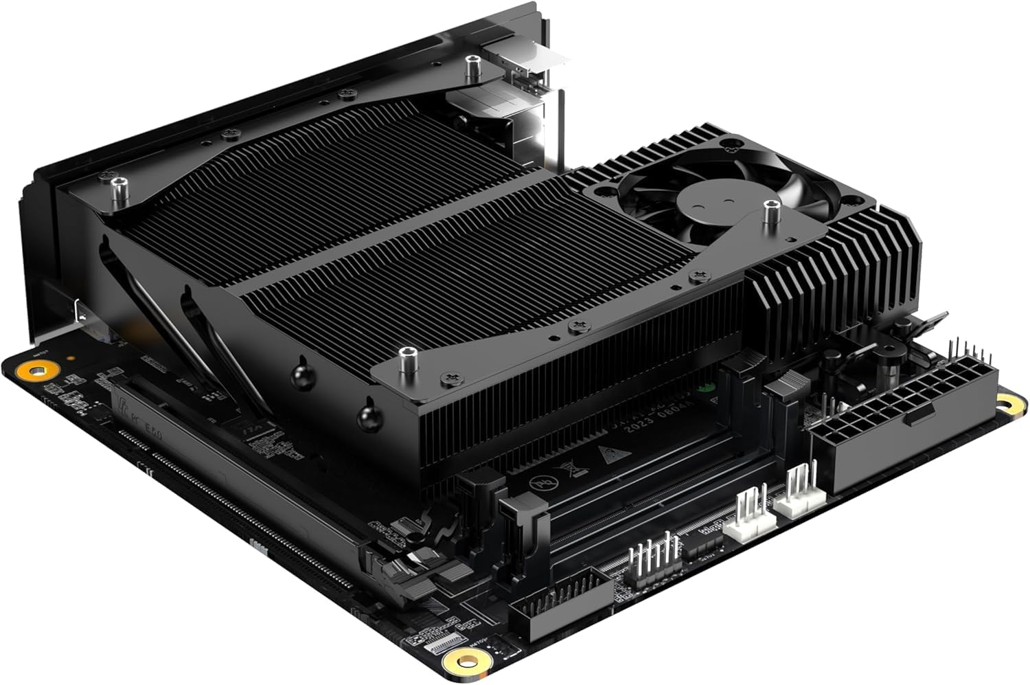 MINISFORUM BD795i SE Barebone with Mini ITX PC, AMD Ryzen 9 7945HX, 16 C/32 T,Up to 5.4 GHz,PCIe 5.0 x16 Slot, Dual PCIe4.0 M.2 Support, DDR5,8K Triple Output(HDMI/DP/USB-C), RJ45 2.5G, USB 3.2 Gen 2