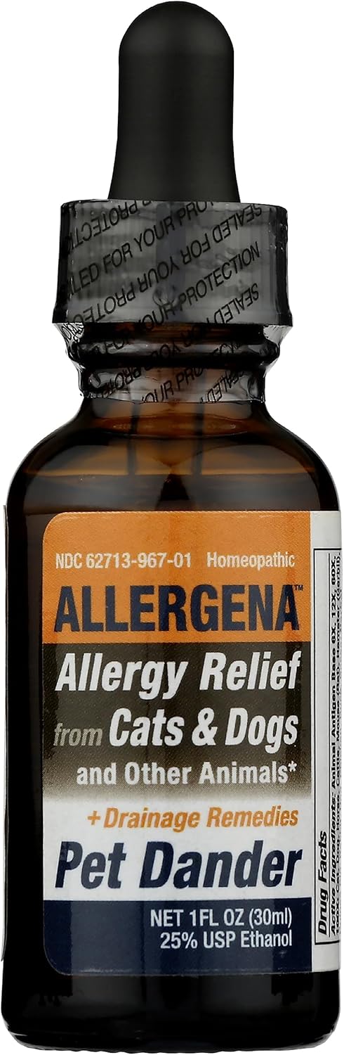 PROGENA – Allergena Pet Dander – Allergy Relief Drops (1 FL Ounce)