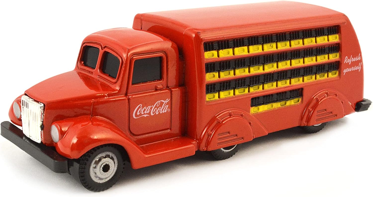 Motor city classics | Coca-Cola 1937 Bottle Truck | 1:87 Scale Model Diecast Collectible | 424132