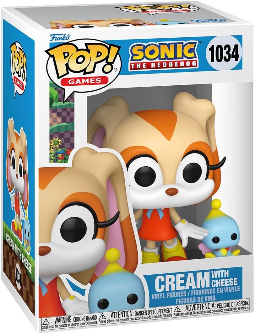 Funko Pop! &Buddy: Sonic – Cream with Cheese