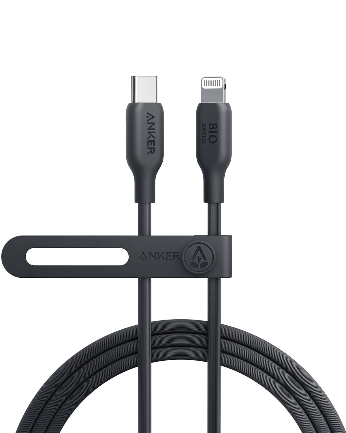 Anker USB C to Lightning Cable[6FT], MFi Certified, Bio-Based Charging Cord, for iPhone 14 Series,and More(USB 2.0, Black)