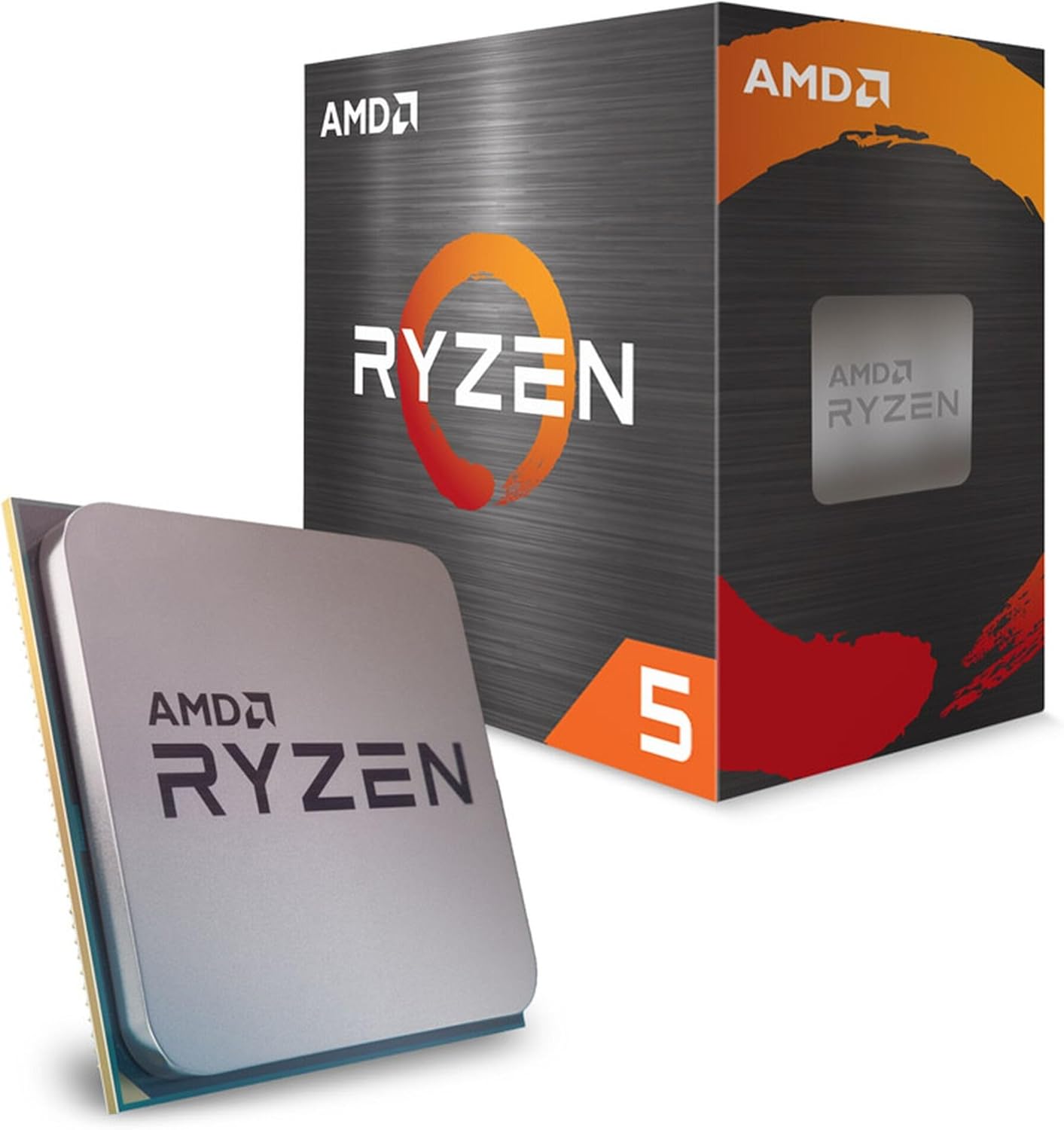 AMD Ryzen 5 5600 6-Core, 12-Thread Unlocked Desktop Processor with Wraith Stealth Cooler