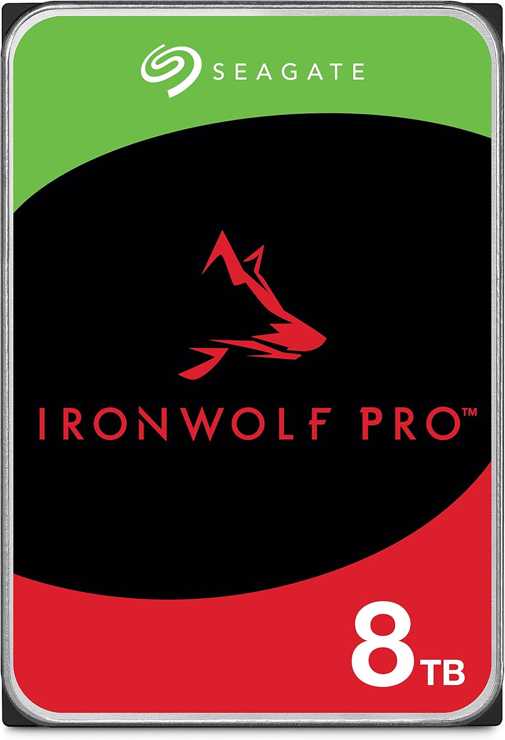 Seagate IronWolf Pro 3.5″ 8TB HDD with Data Recovery Service 5 Year Warranty 256MB 7200rpm 24 Hours Service for PC NAS RV Sensor ST8000NE001