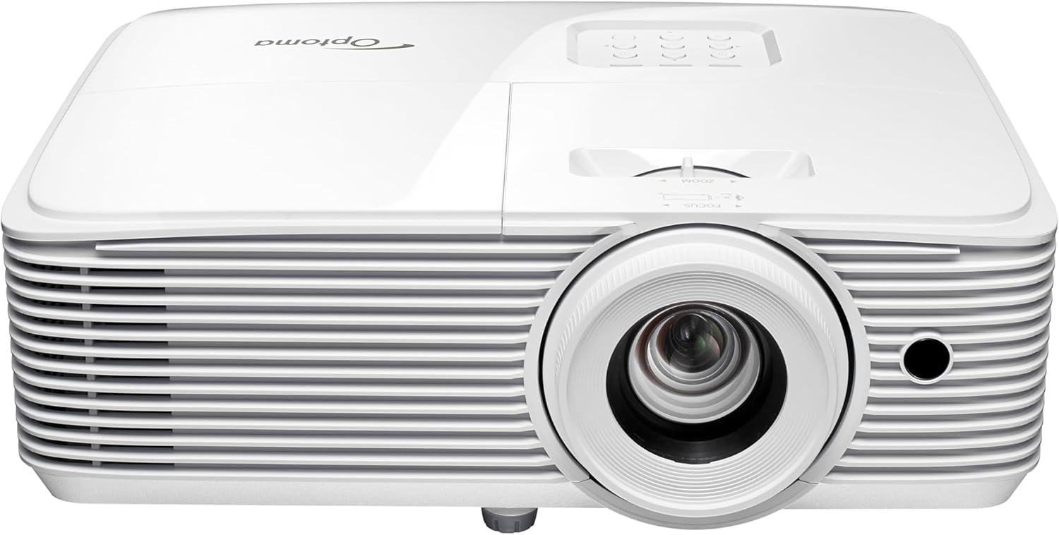 Optoma HD30LV Compact Gaming and Home Theater Projector, 1080p with 4K HDR Input, High Bright 4,500 Lumens for Day and Night Use