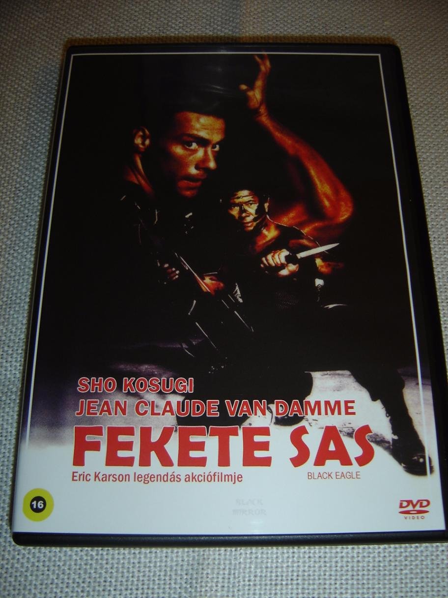 Fekete sas (1988) Black Eagle / ENGLISH Audio with Hungarian Subtitles [European DVD Region 2 PAL]