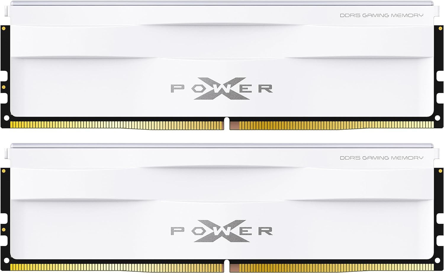 Silicon Power DDR5 32GB (2x16GB) Zenith 6000MT/s (PC5-48000) 288-pin CL30 1.35V UDIMM Desktop Memory Module RAM SU032GXLWU60AFDGAB White