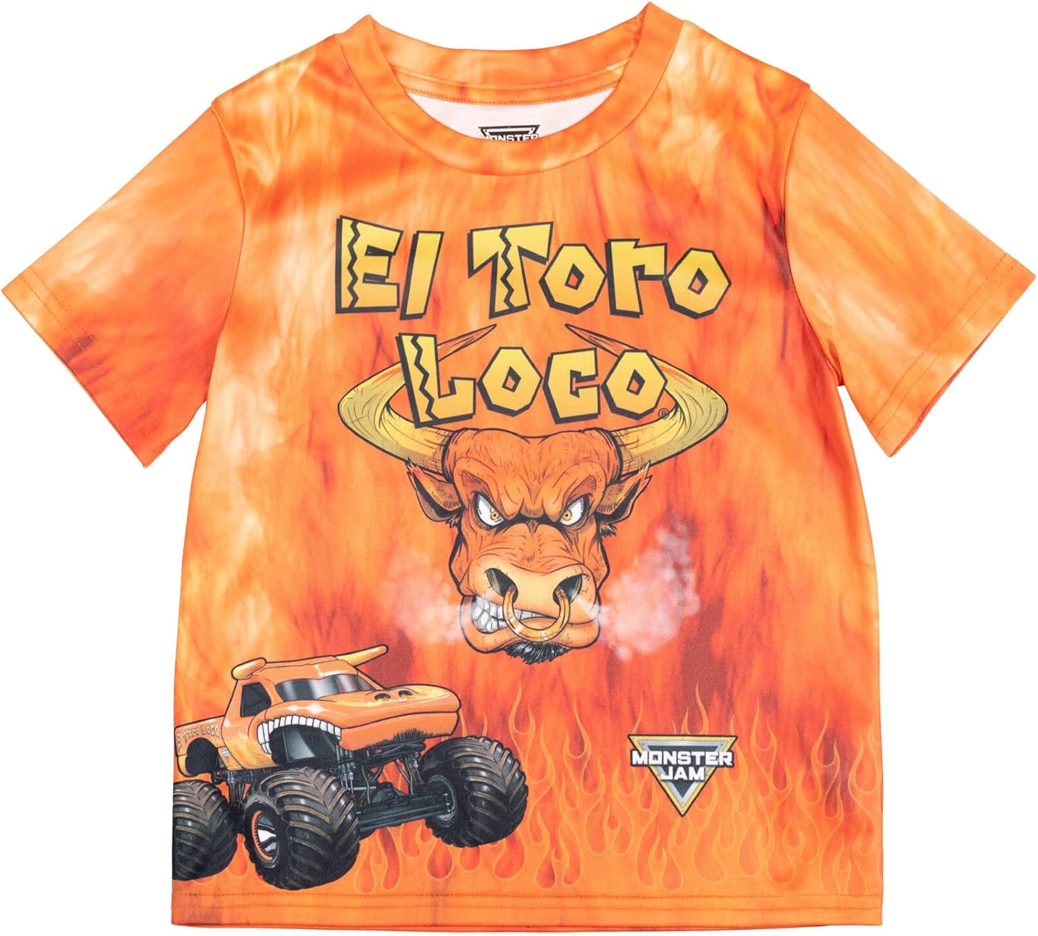 Monster Jam Matching Family T-Shirt Toddler to Adult Grave Digger El Toro Loco Megalodon