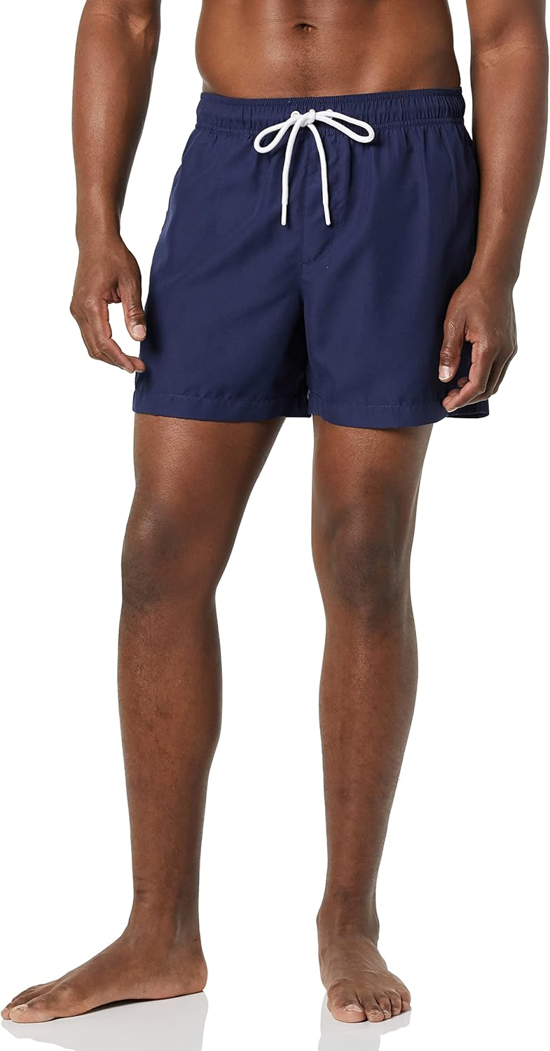 Amazon Essentials Men’s 5″ Quick-Dry Swim Trunk