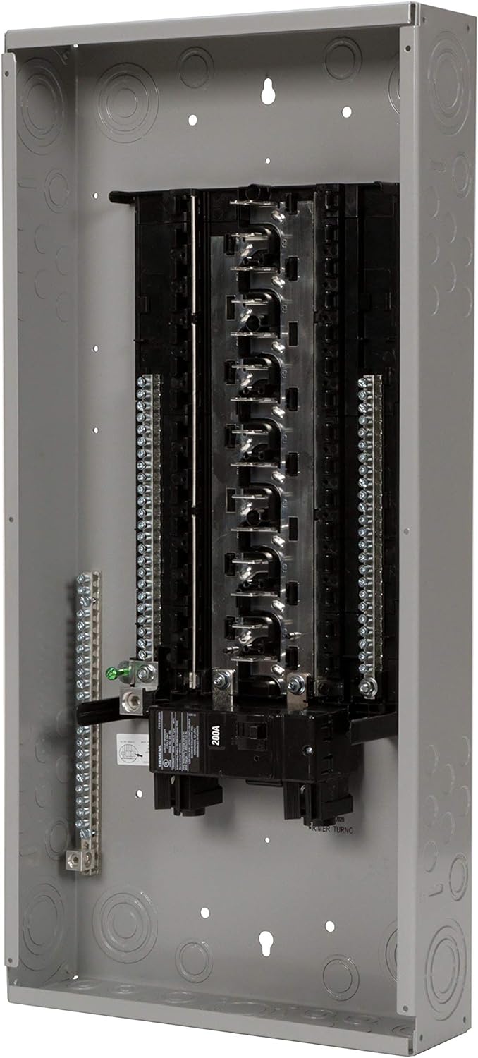 PN Series 200 Amp 30-Space 48-Circuit Main Breaker Plug-On Neutral Load Center Indoor with Copper Bus