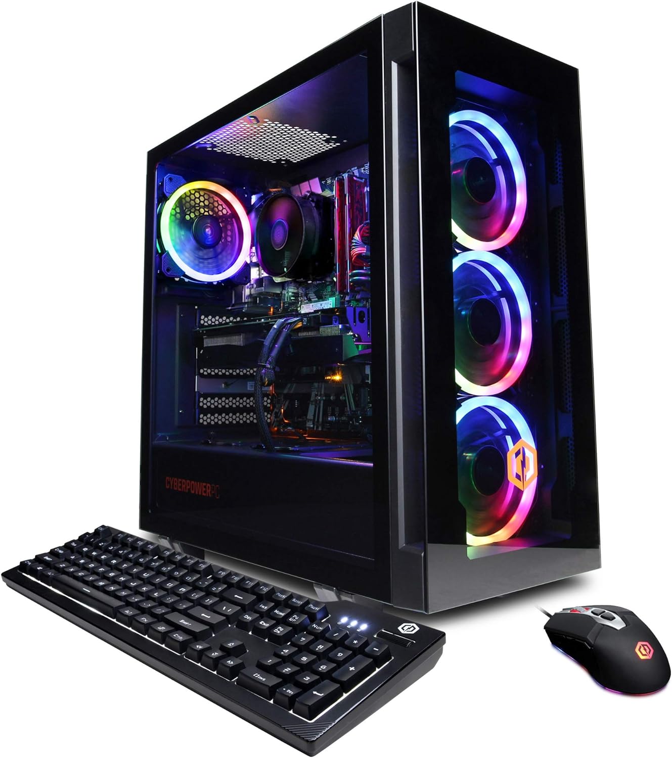 CYBERPOWERPC Gamer Xtreme VR Gaming PC, Intel Core i5-11600KF 3.9GHz, 16GB DDR4, GeForce RTX 3060 12GB, 500GB NVMe SSD, 1TB HDD, WiFi Ready & Win 11 Home (GXiVR8480A10)