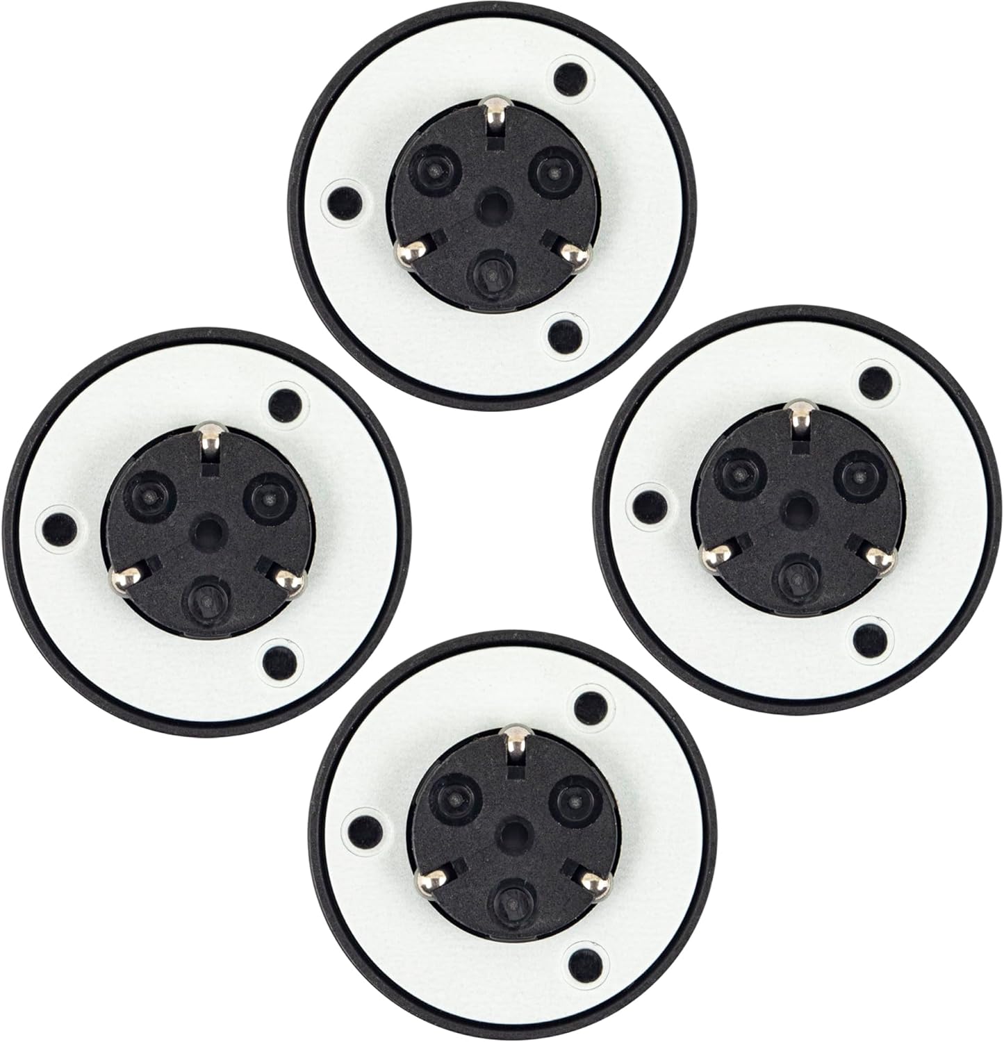 4pcs Spindle Hub CD Holder Replacement CD DVD Player Tray with Beads for PS1 PSX Laser Head Lens Ceramic Motor Cap Turntable