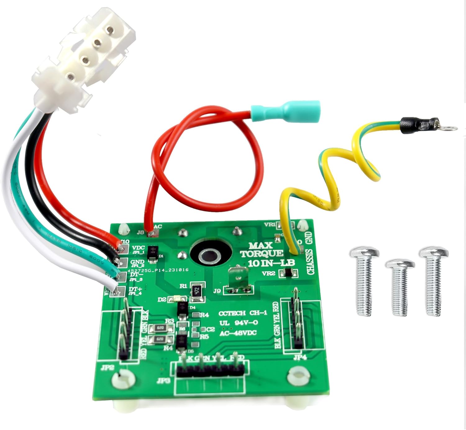 Upgraded 521218/521593 Load Center IntelliChlor SCG Surge Board Compatible with The Pentair and EasyTouch，50A Rectifier Bridge