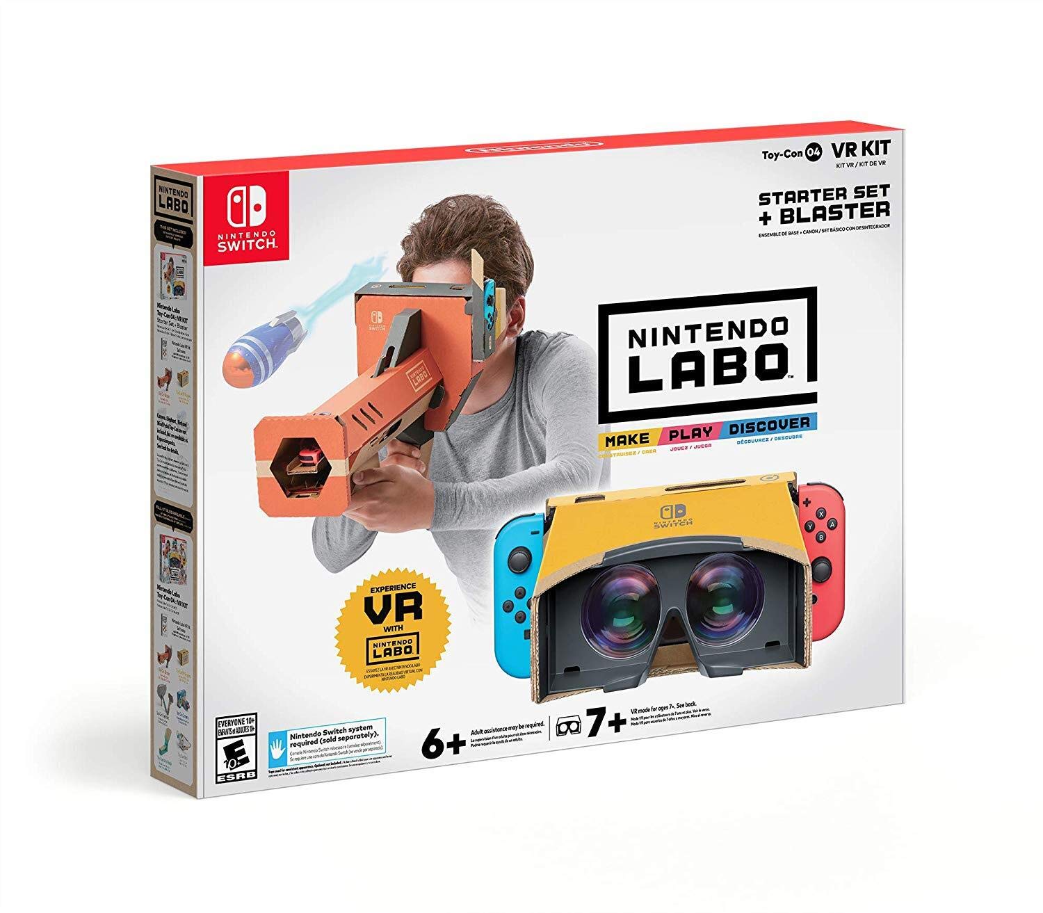 Nintendo Labo Toy-Con 04: VR Kit – Starter Set + Blaster – Switch