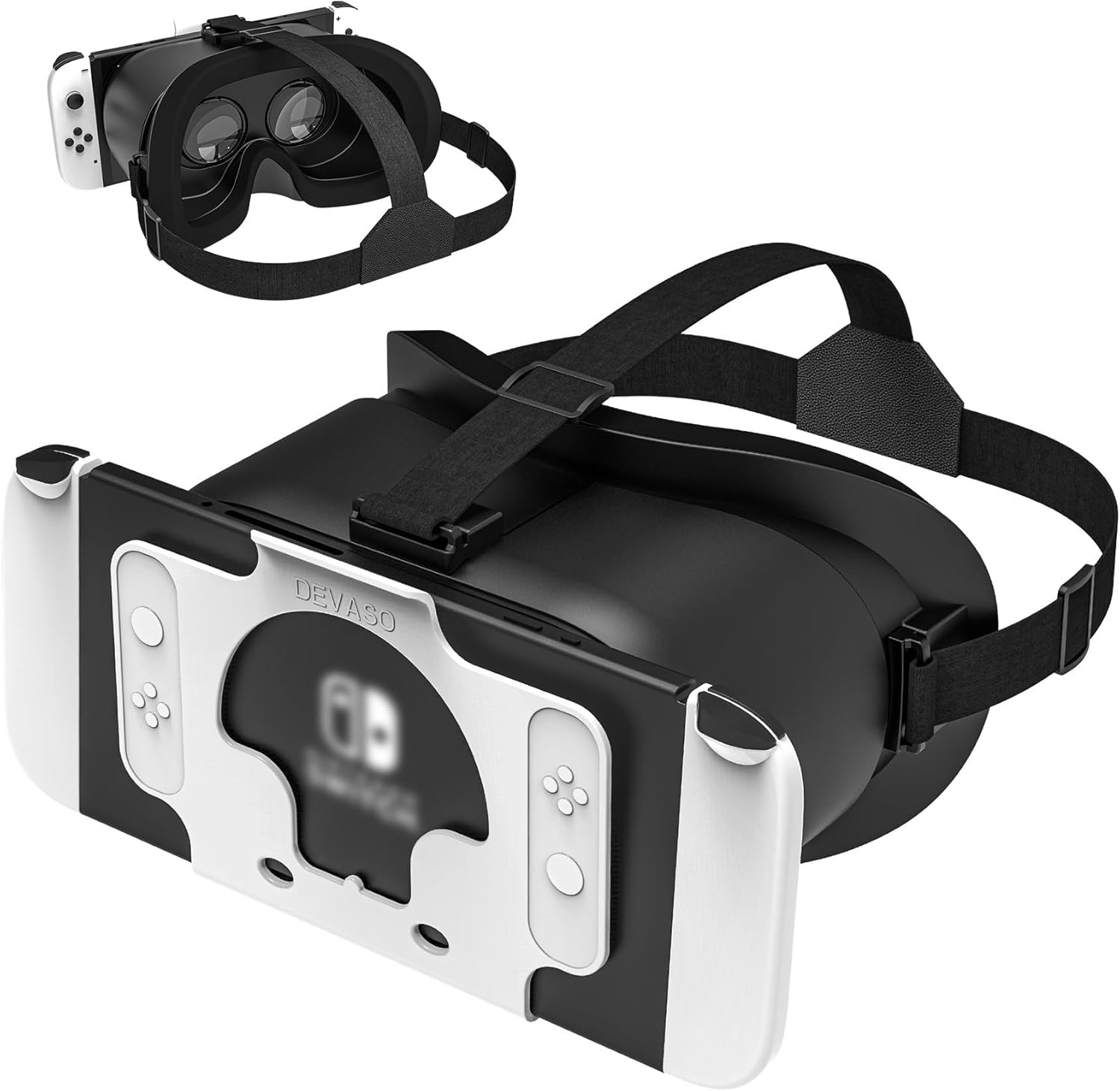 MVPTGRS VR Headset for Original Nintendo Switch & Switch OLED Model Upgraded, Virtual Reality Glasses with Adjustable HD Lenses and Comfortable Head Strap, Labo Kit, 5D Goggles