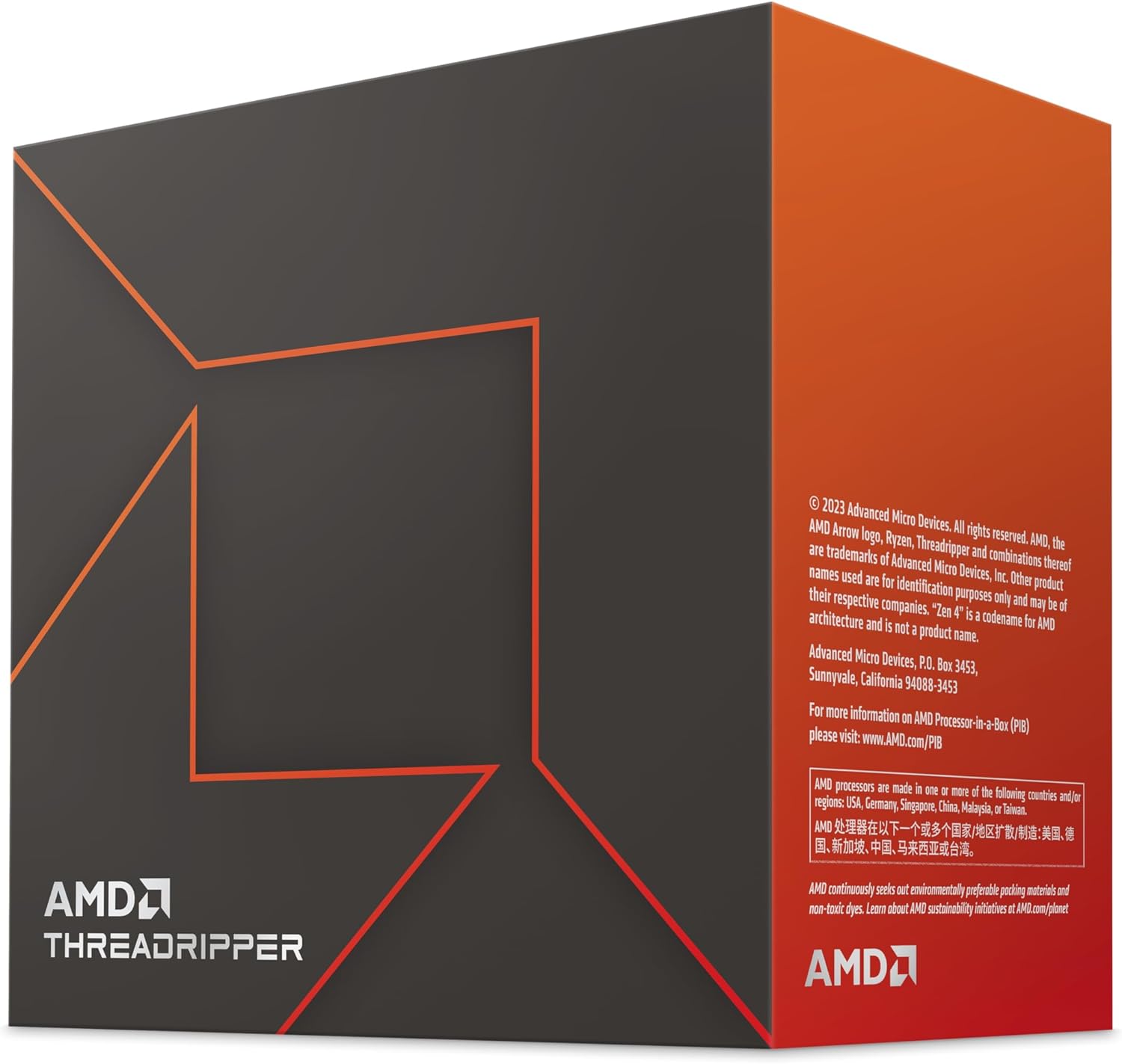 AMD Ryzen Threadripper 7970X 32-Core, 64-Thread Processor