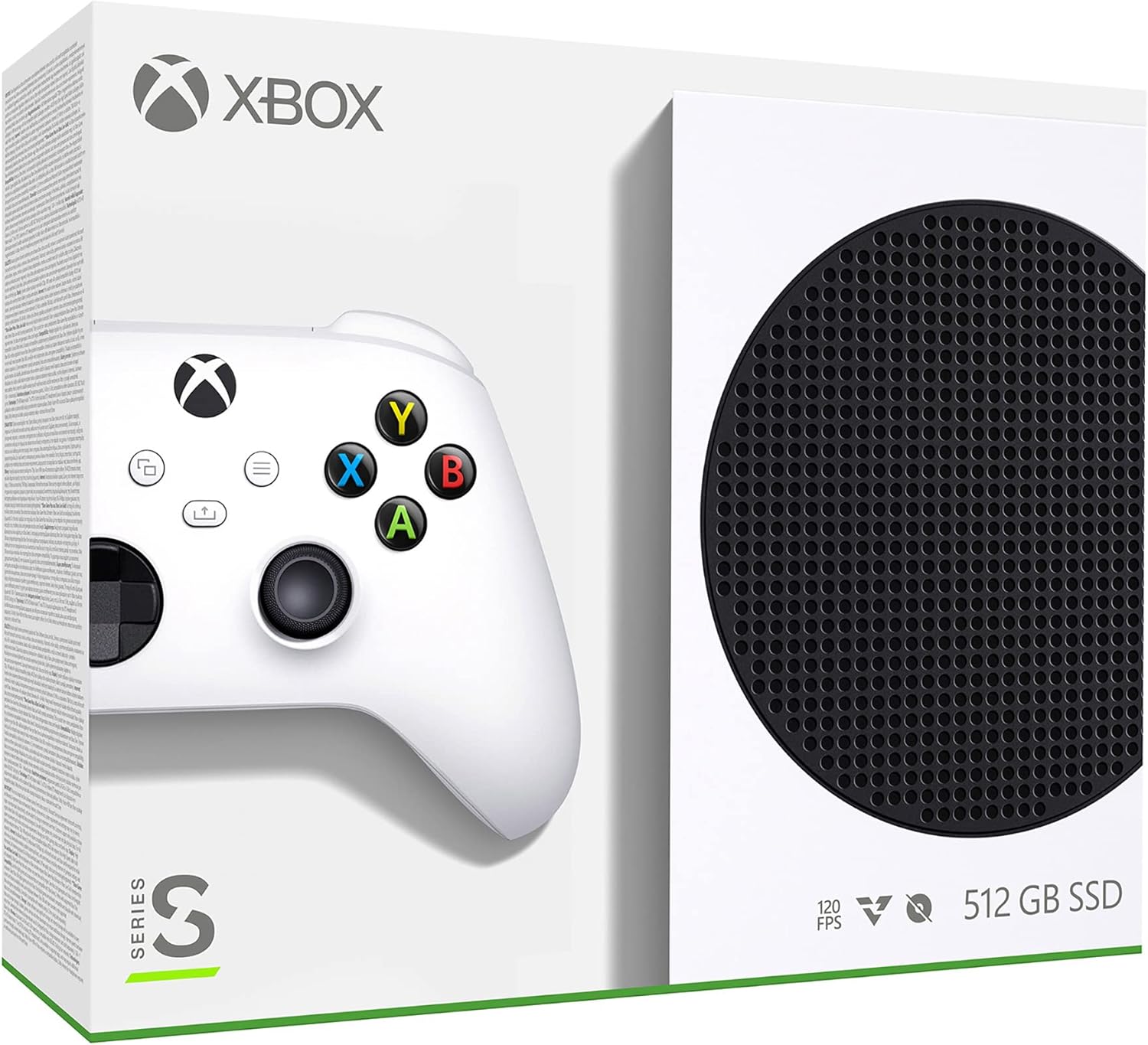 Microsoft NewXbox Series S 512GB SSD All-Digital Gaming Console + 1 Wireless Controller, White – 1440p Resolution, Up to 120 FPS, 802.11ac 2×2 WiFi WEPGPY USB_Cable