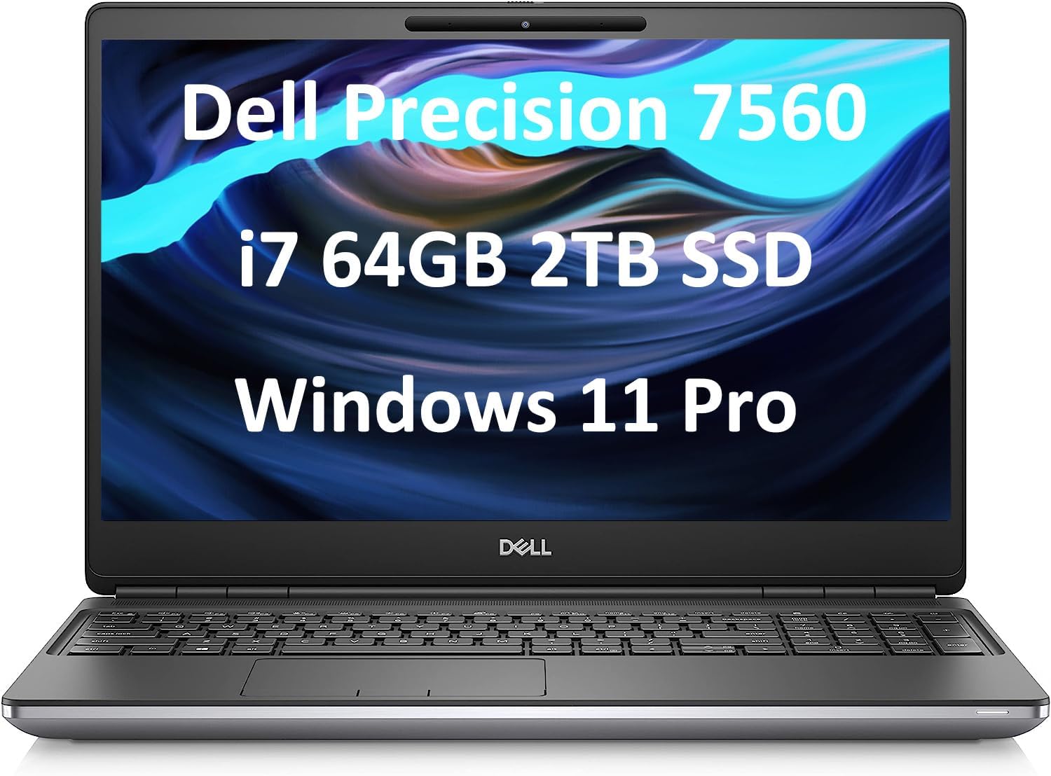 Dell Precision 7560 7000 Mobile Workstation Laptop 15.6″ FHD (Intel 8-Core i7-11850H, 64GB RAM, 2TB SSD, Quadro T1200) 3-Year WRT, Thunderbolt 4, RJ-45, Webcam, Wi-Fi 6E, Win 11 Pro (Renewed)