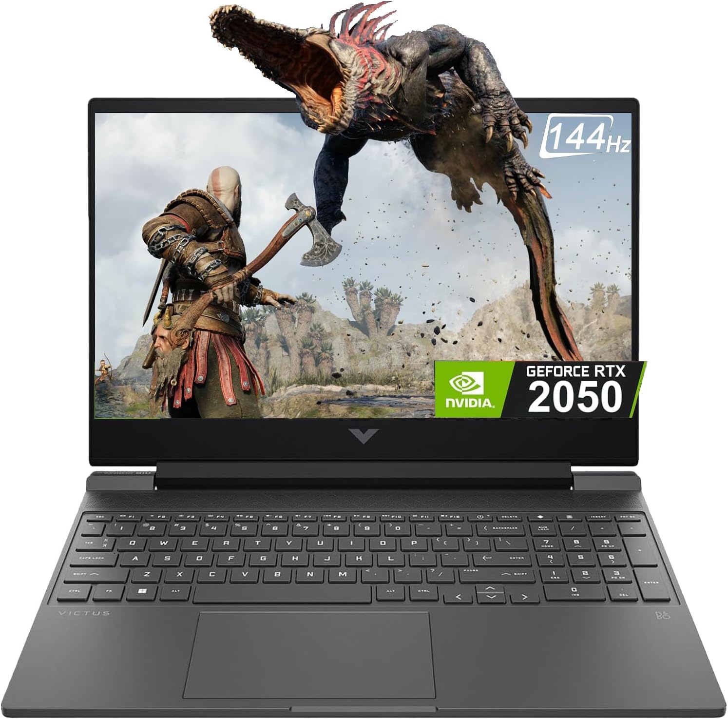 HP Victus 15 Gaming Laptop (15.6″ FHD 144Hz IPS, AMD Ryzen 5 7535HS, 16GB DDR5 RAM, 1TB PCle SSD, NVIDIA GeForce RTX 2050 4GB, (6-Core Beat i7-11800H)) Backlit KB, Wi-Fi 6, Webcam, Win 11 Home, 2024