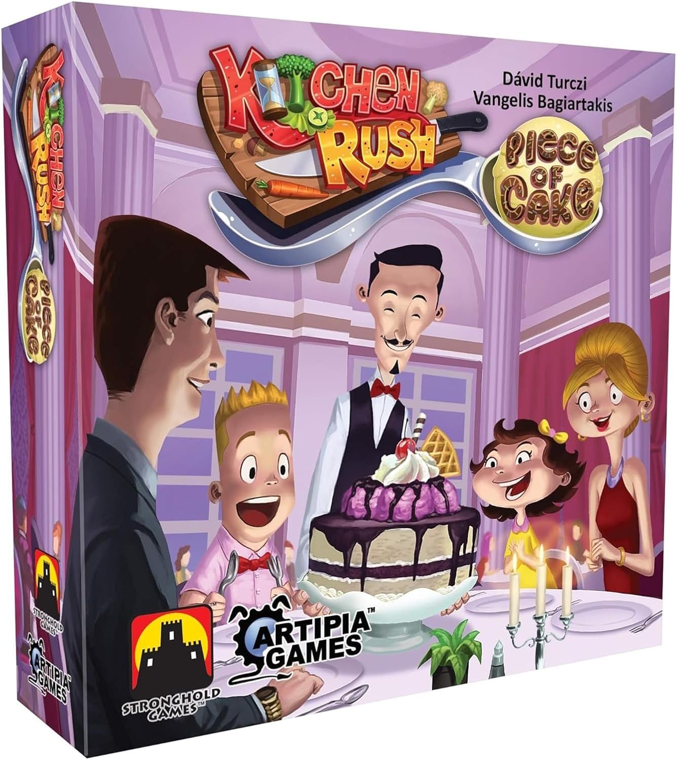 Stronghold Games 7160SG Kitchen Rush Piece of Cake