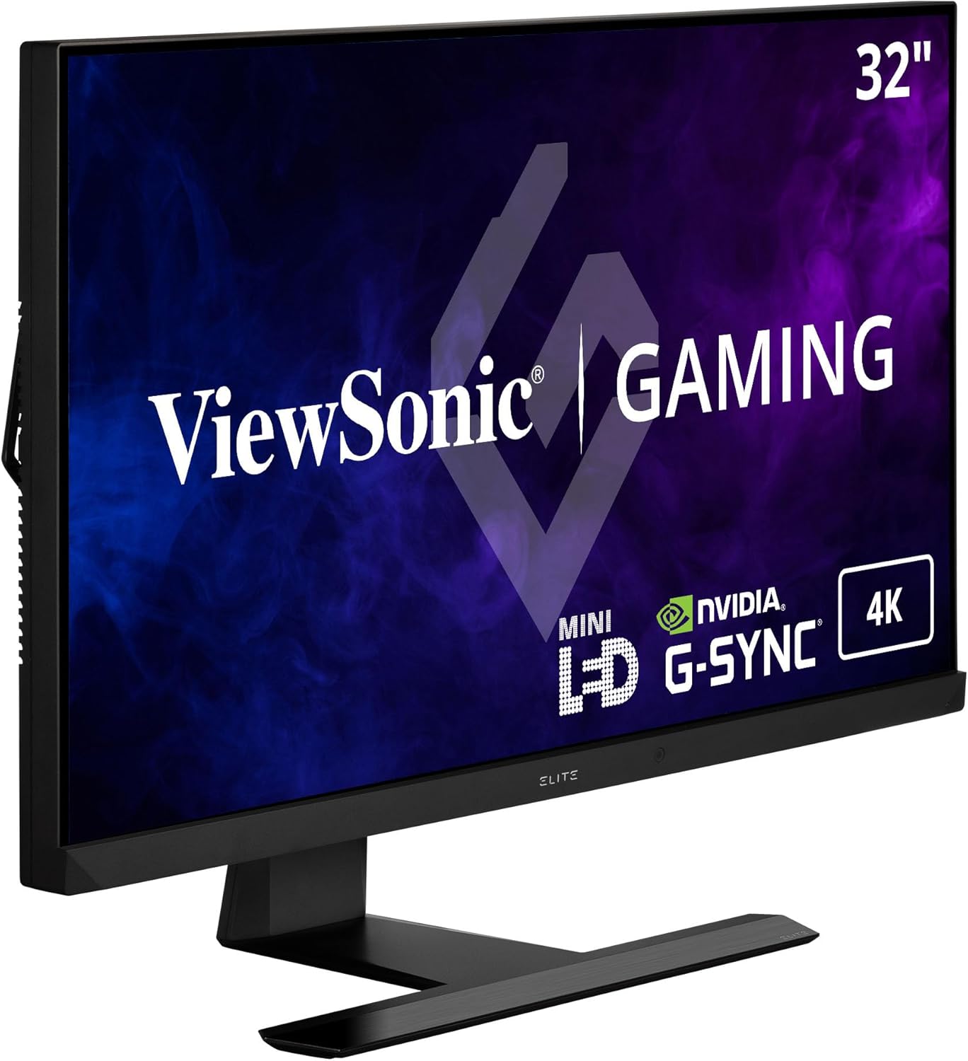 ViewSonic XG321UG 32 Inch 4K IPS 144Hz Gaming Monitor G-Sync Ultimate, Mini LED, Nvidia Reflex, HDR1400, Advanced Ergonomics, HDMI and DP