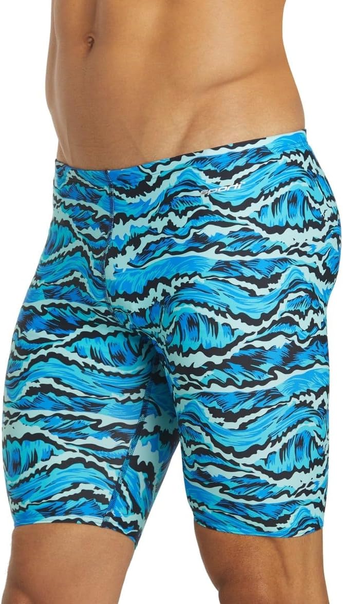 Sporti New Waves Jammer Swimsuit – Blue – 32