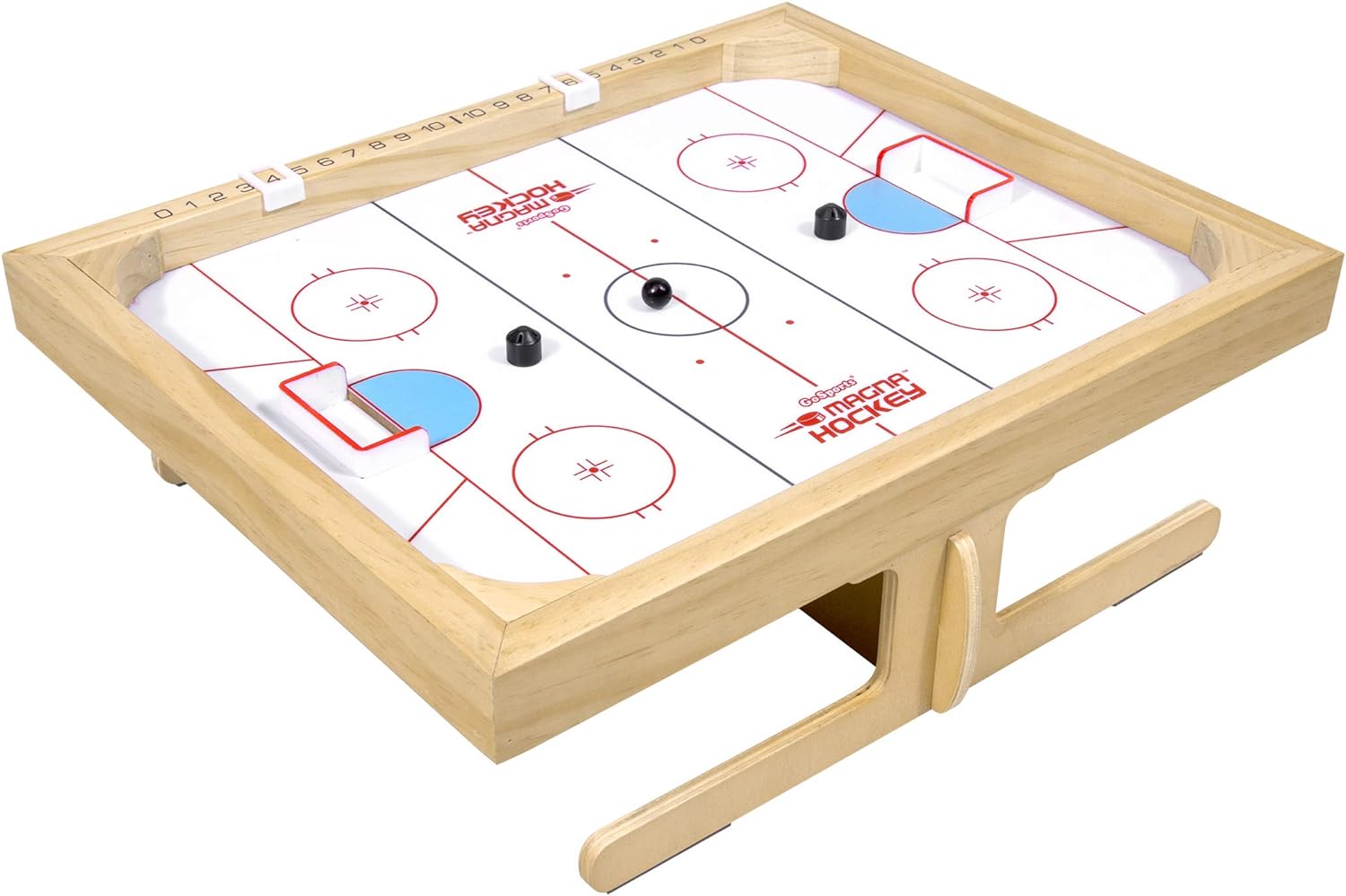 GoSports Magna Ball Tabletop Board Game – Fast-Paced Magnet Game for Kids & Adults, Choose Between Magna, Soccer, and Hockey Games