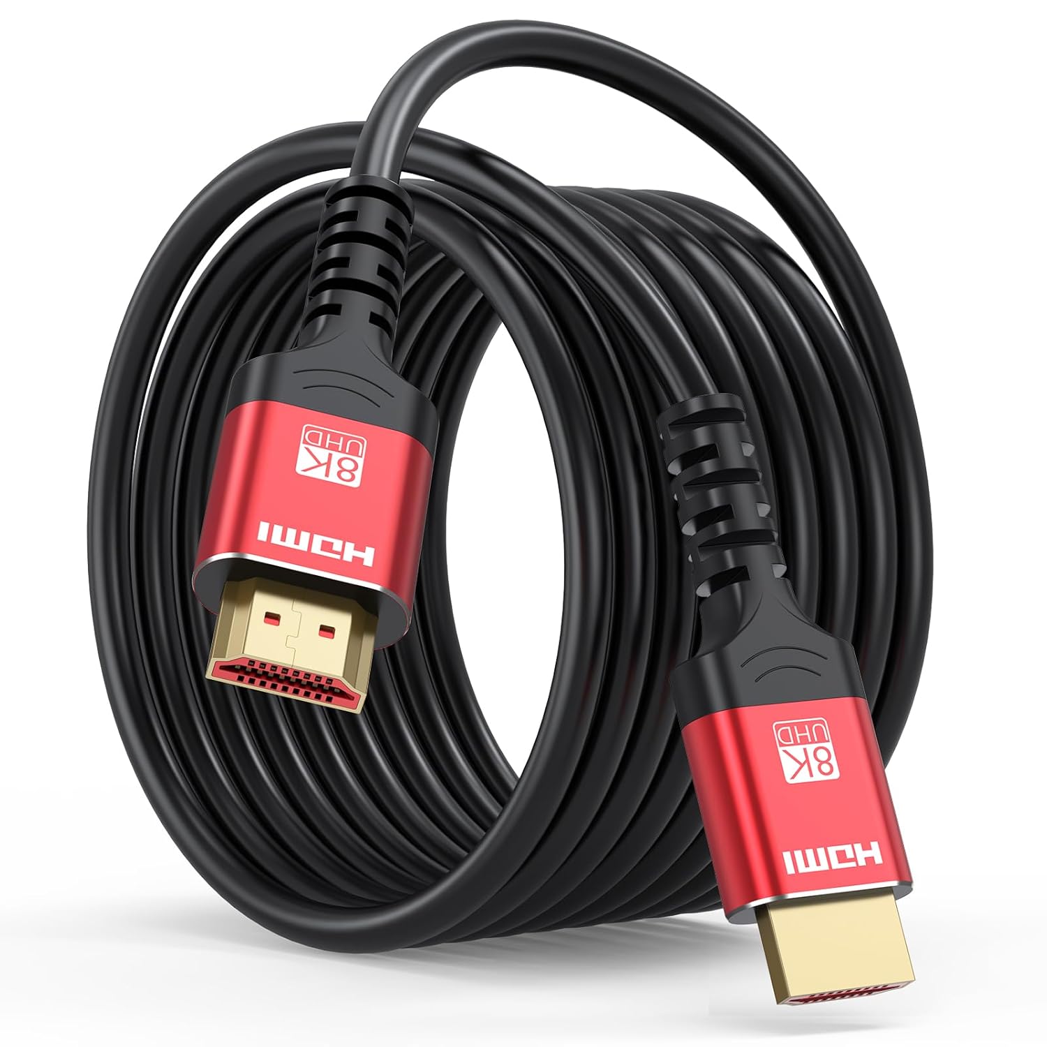 8K HDMI ARC/eARC Cable for Soundbar to TV 10FT, eARC HDMI Cable 2.1 48Gbps High Speed Dolby Atmos HDMI ARC (8K@60Hz 4K@120Hz 2K 3D HDR HDCP 2.2&2.3) for Vizio Samsung Bose Sound bar UHD TV