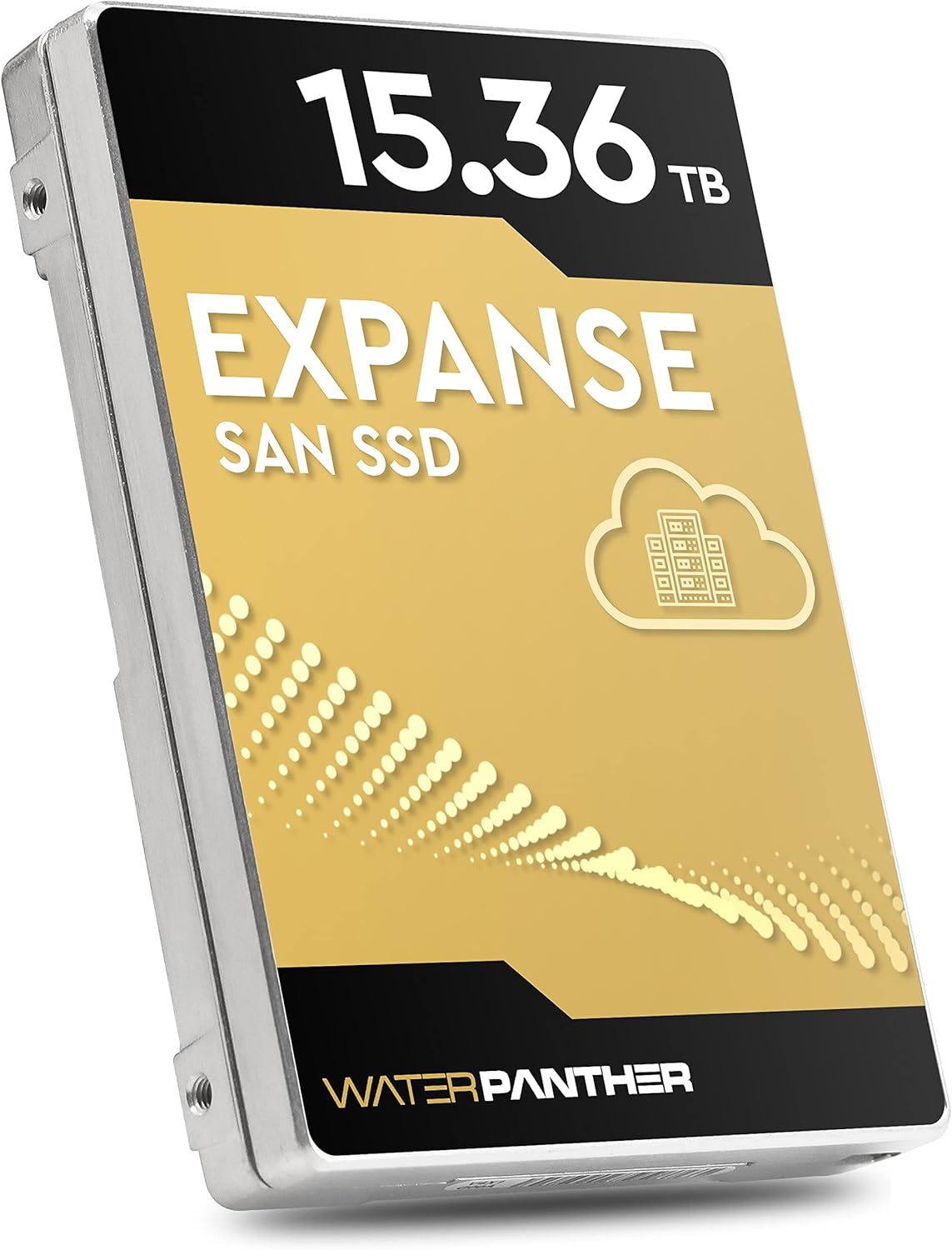 Water Panther WP Expanse 15.36TB eNAND 512e PCIe Gen4 x4 NVMe U.2 2.5-inch SSD | ECC PLP 1DWPD | Enterprise Data Center SAN Solid State Drive – WECP5S411536S