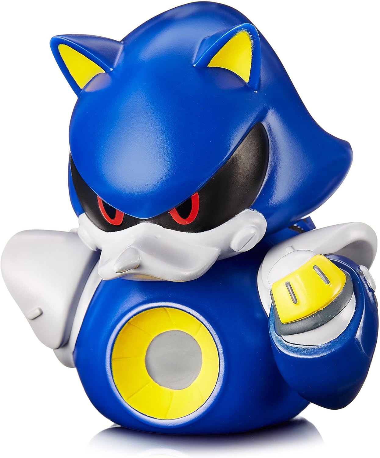 TUBBZ First Edition Metal Sonic Collectible Vinyl Rubber Duck Figure – Official Sonic The Hedgehog Merchandise – Action TV, Film & Video Games